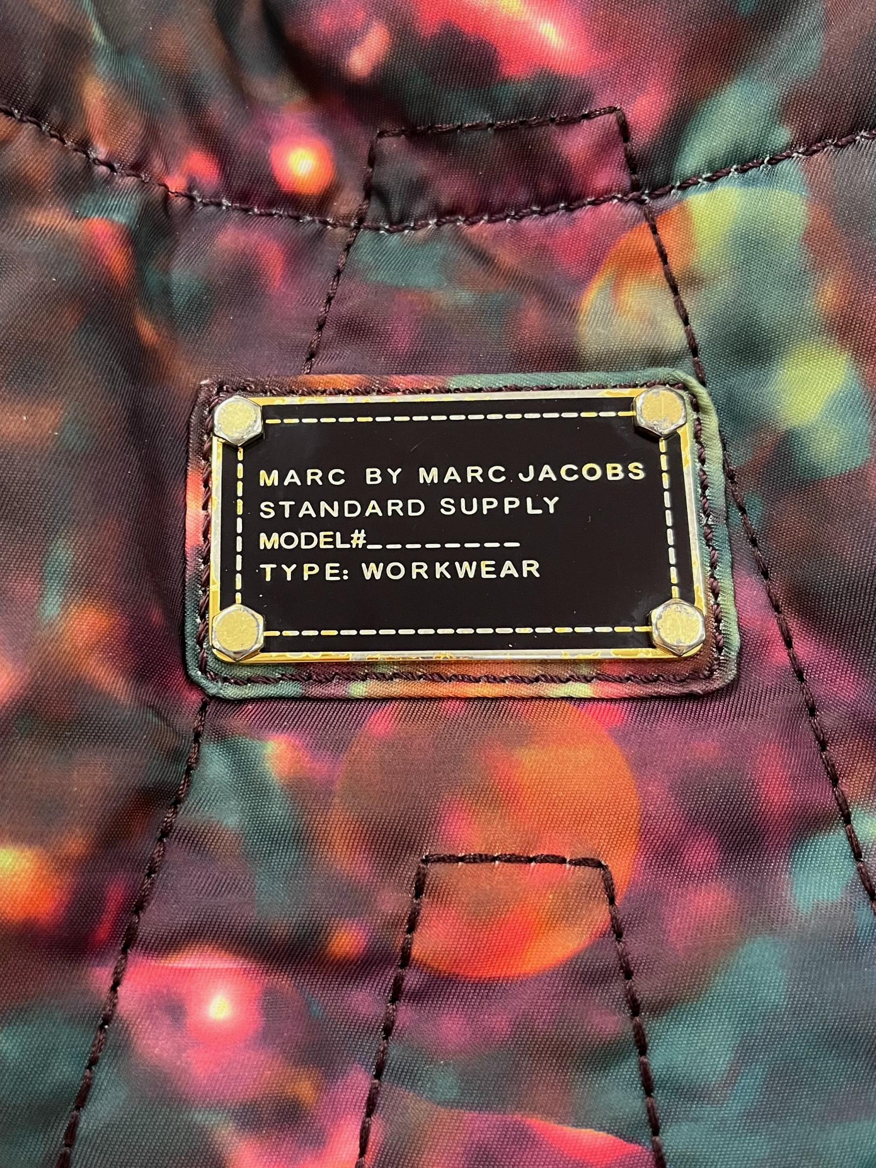 Purple Printed Nylong Tote Bag