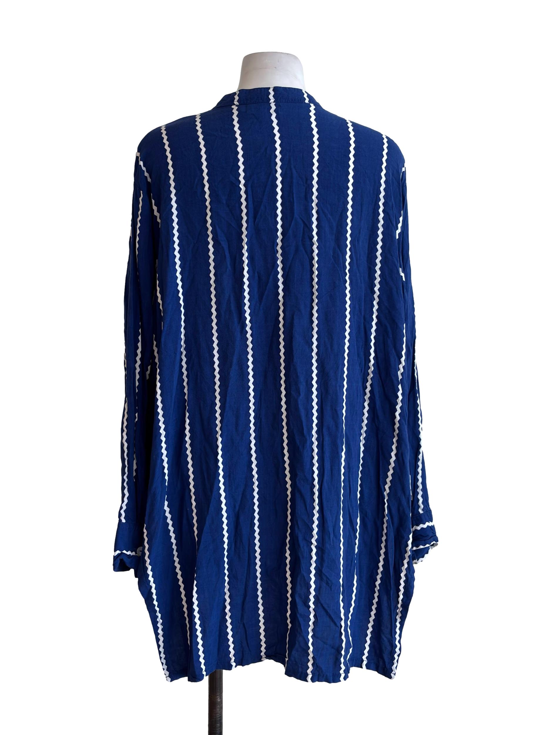 Resort Tunic In Capri - Blue CSN