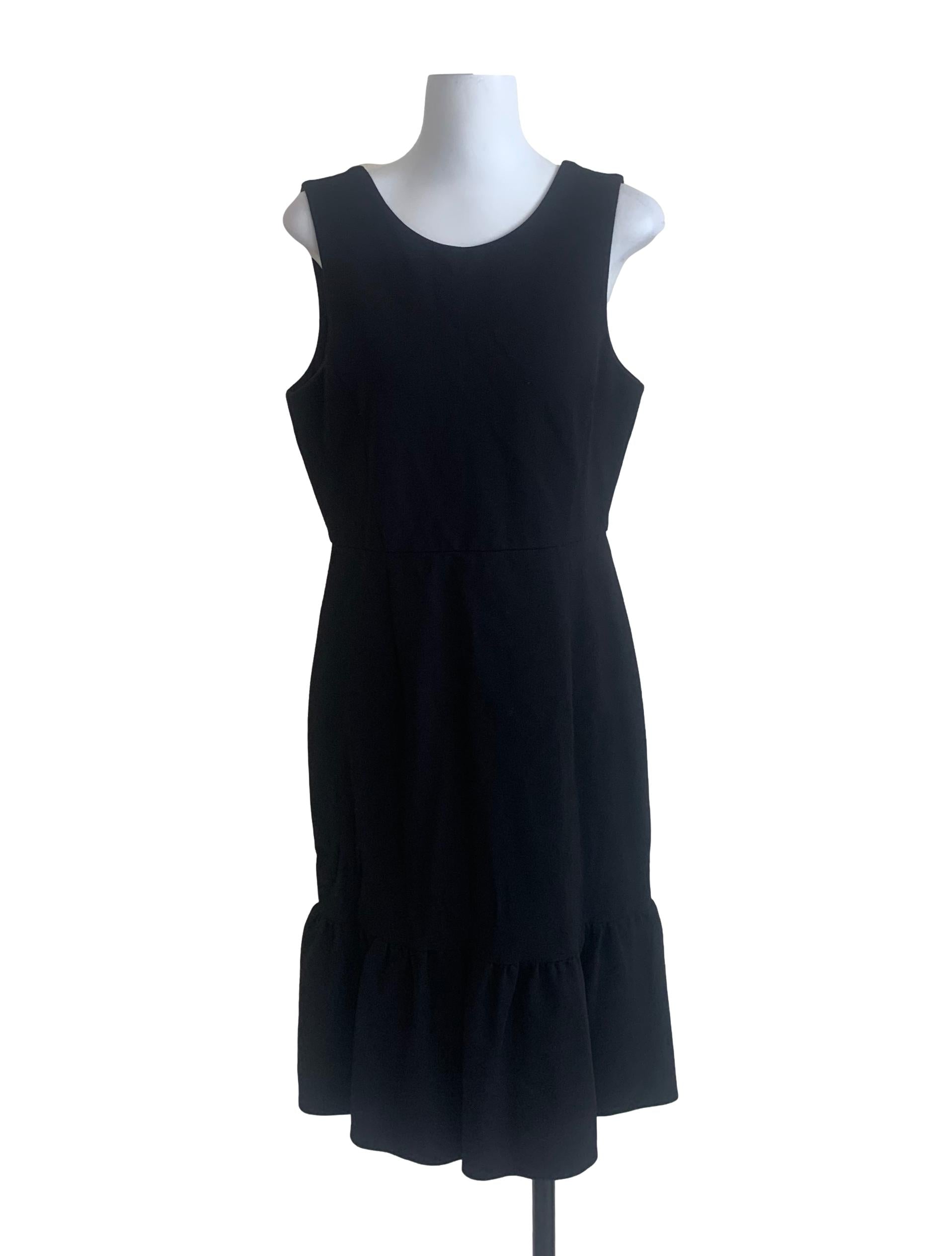 Raven Black Dropwaist Dress