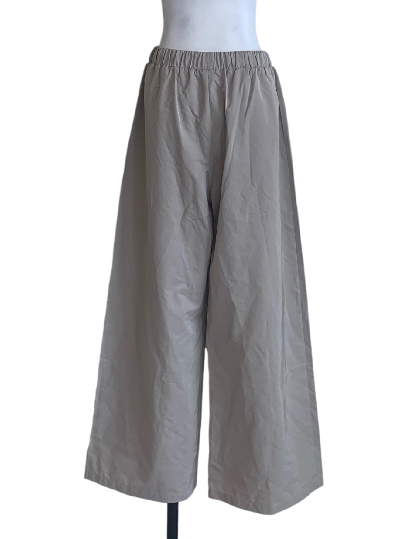 Grey Wide Leg Pants