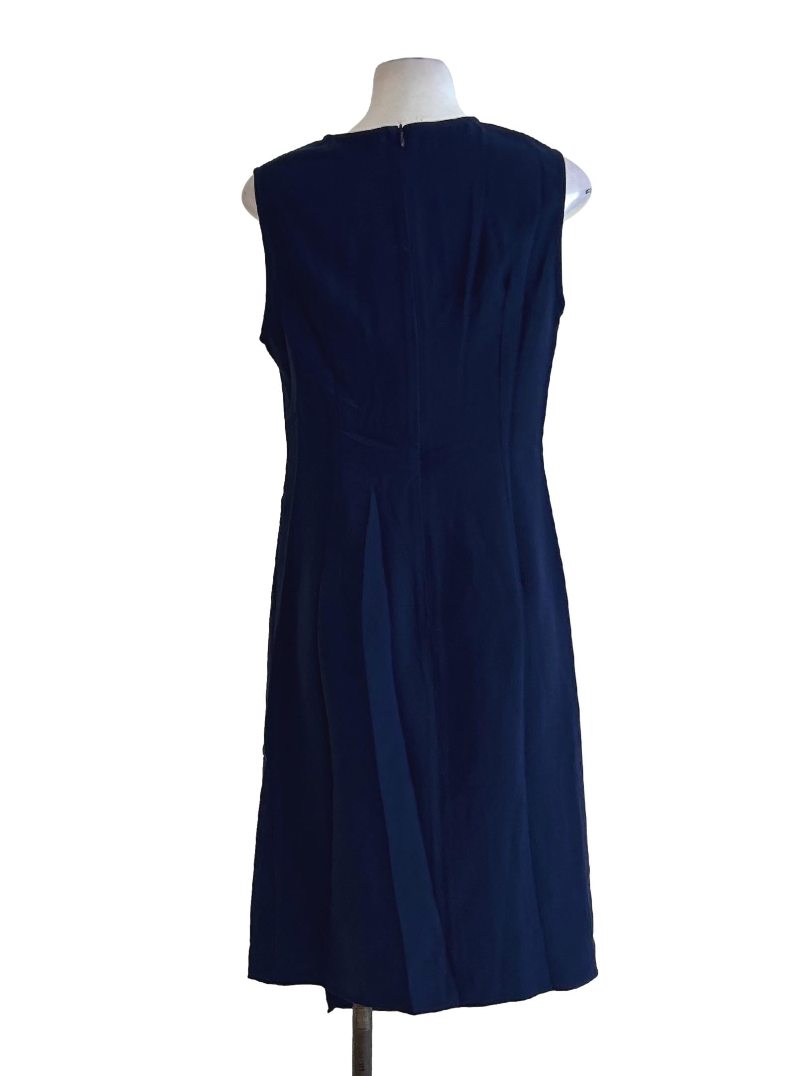 Indigo Blue Sleeveless Dress