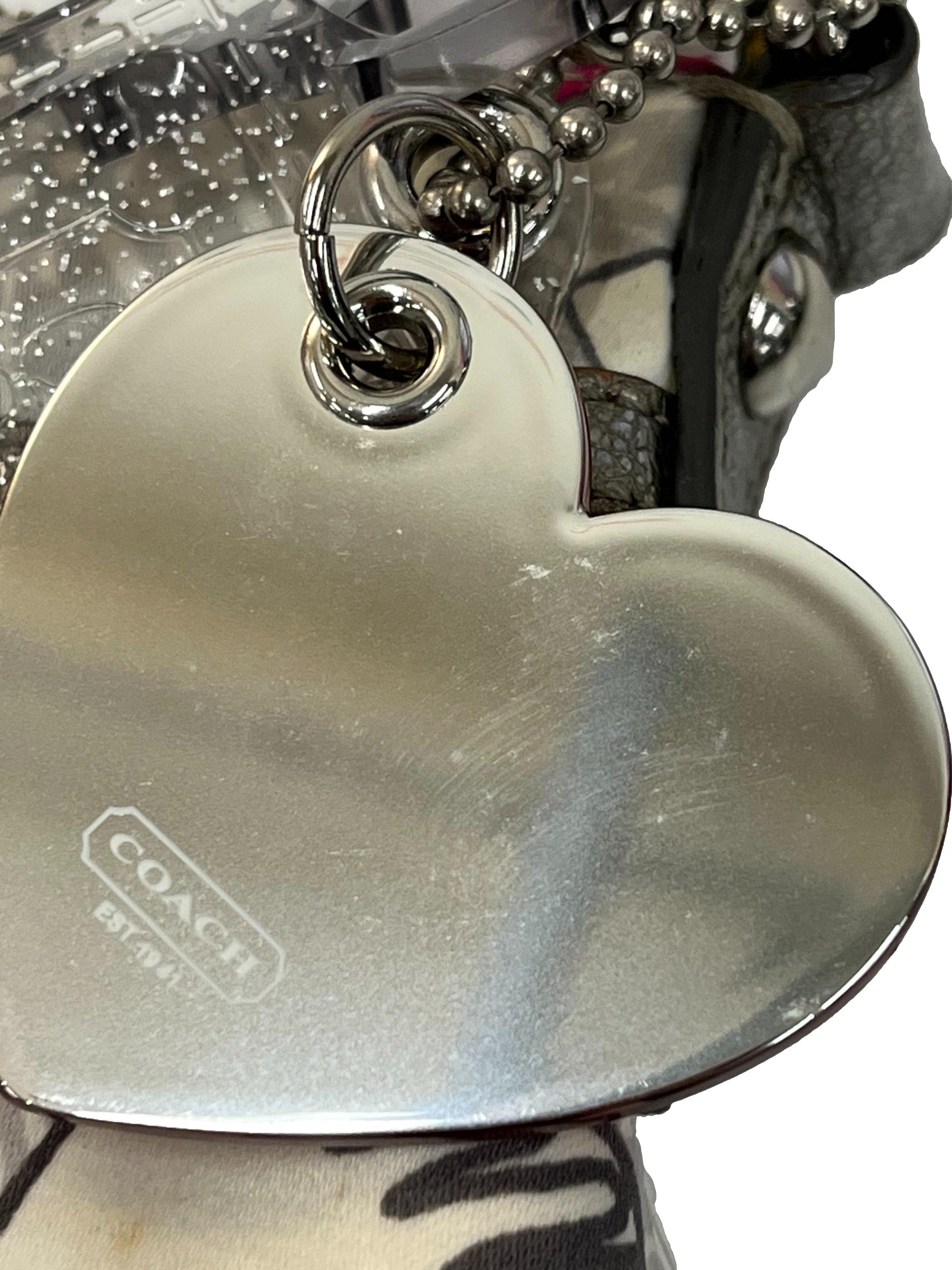 Grey Coach Poppy Shoulder Bag