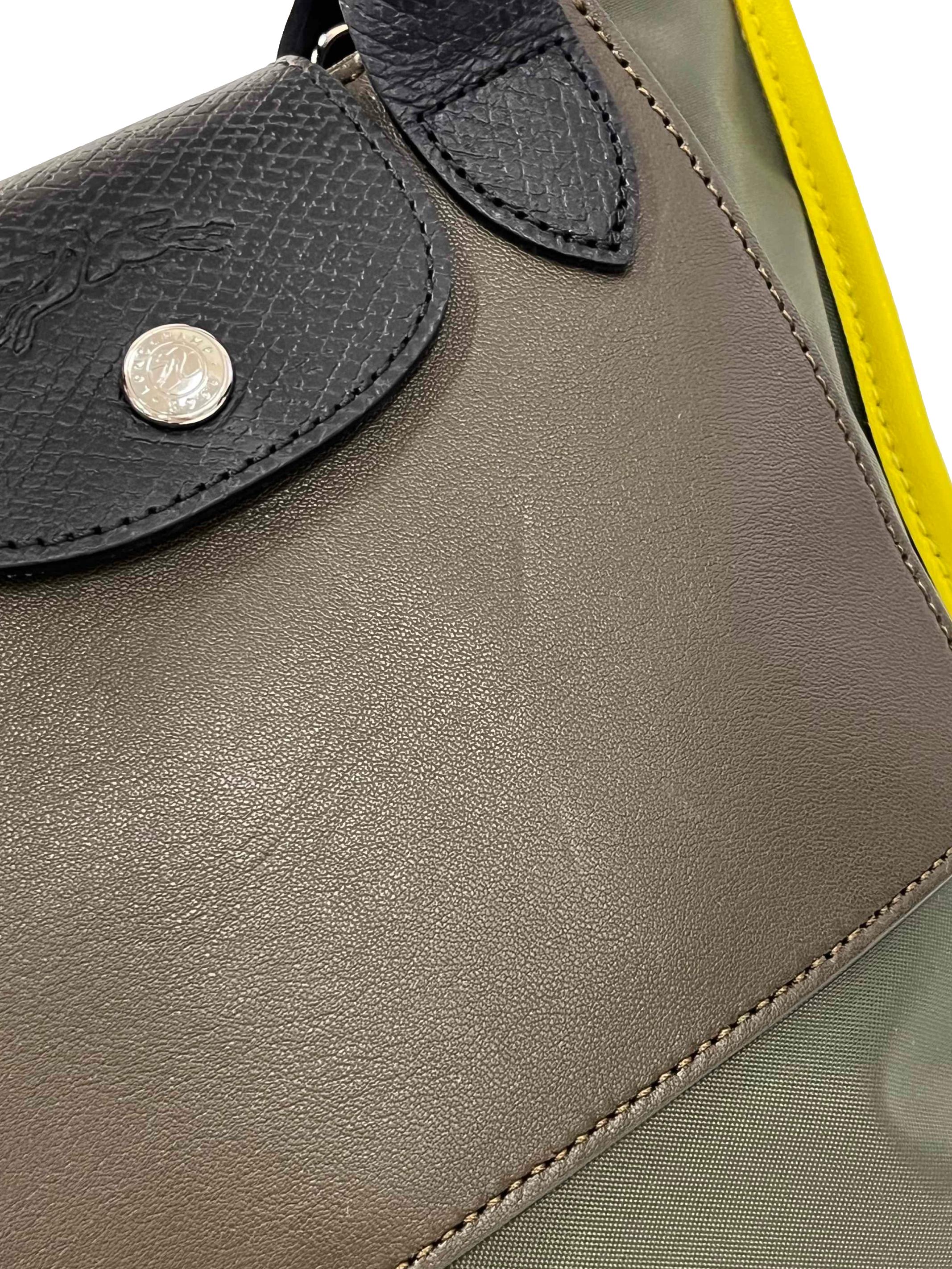 Olive Green Small Tote Crossbody Bag