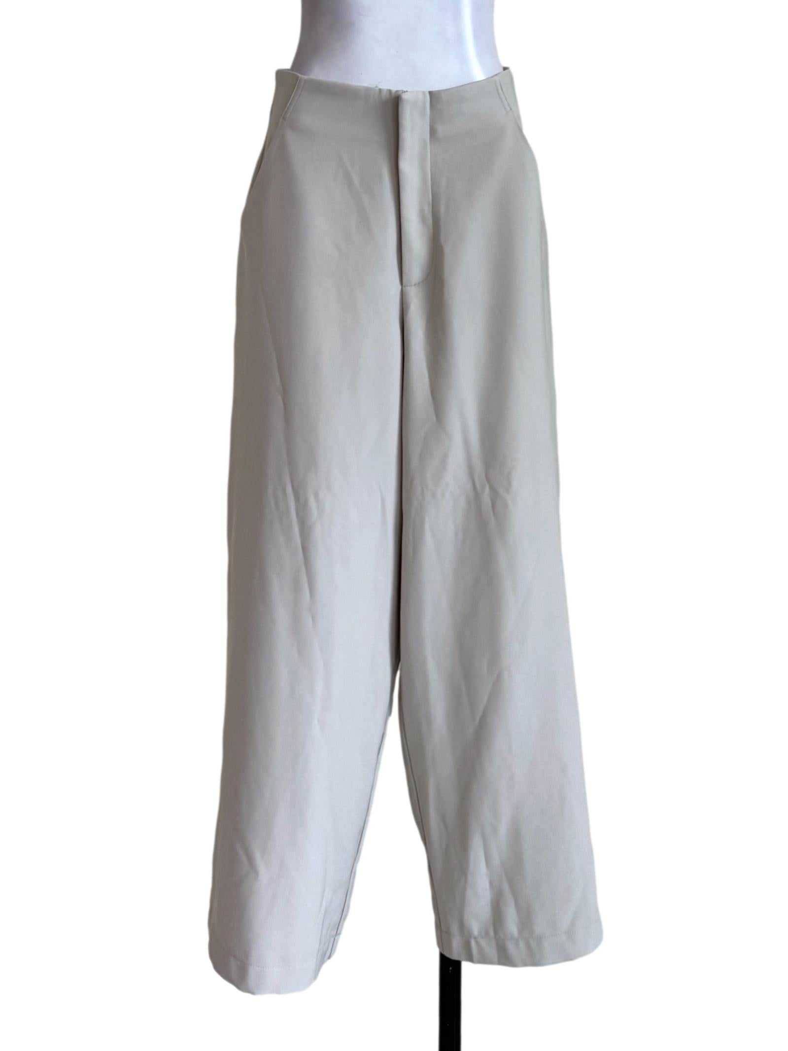 Sand Beige Formal Pants