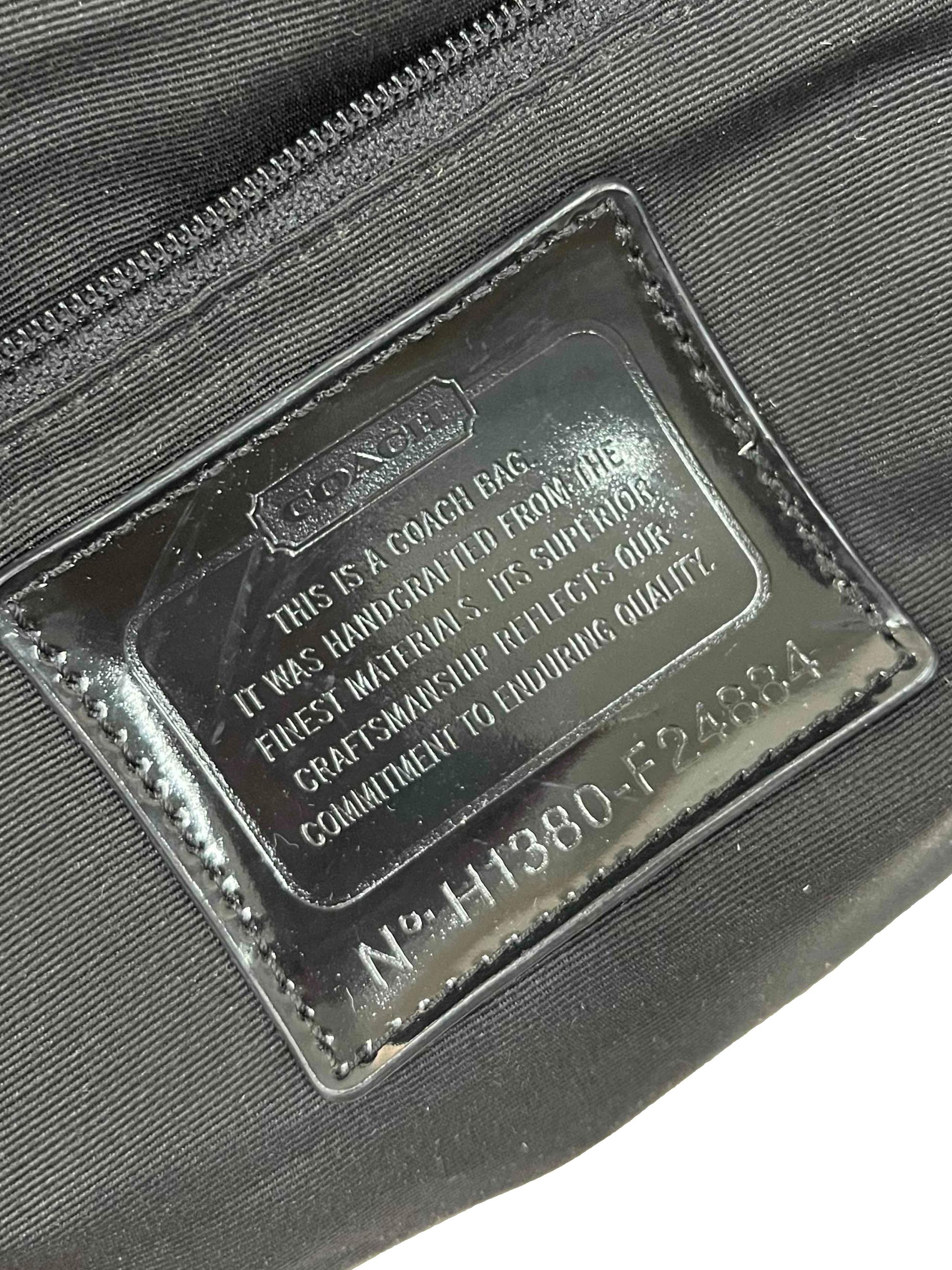 Black Monogram Canvas Crossbody Bag