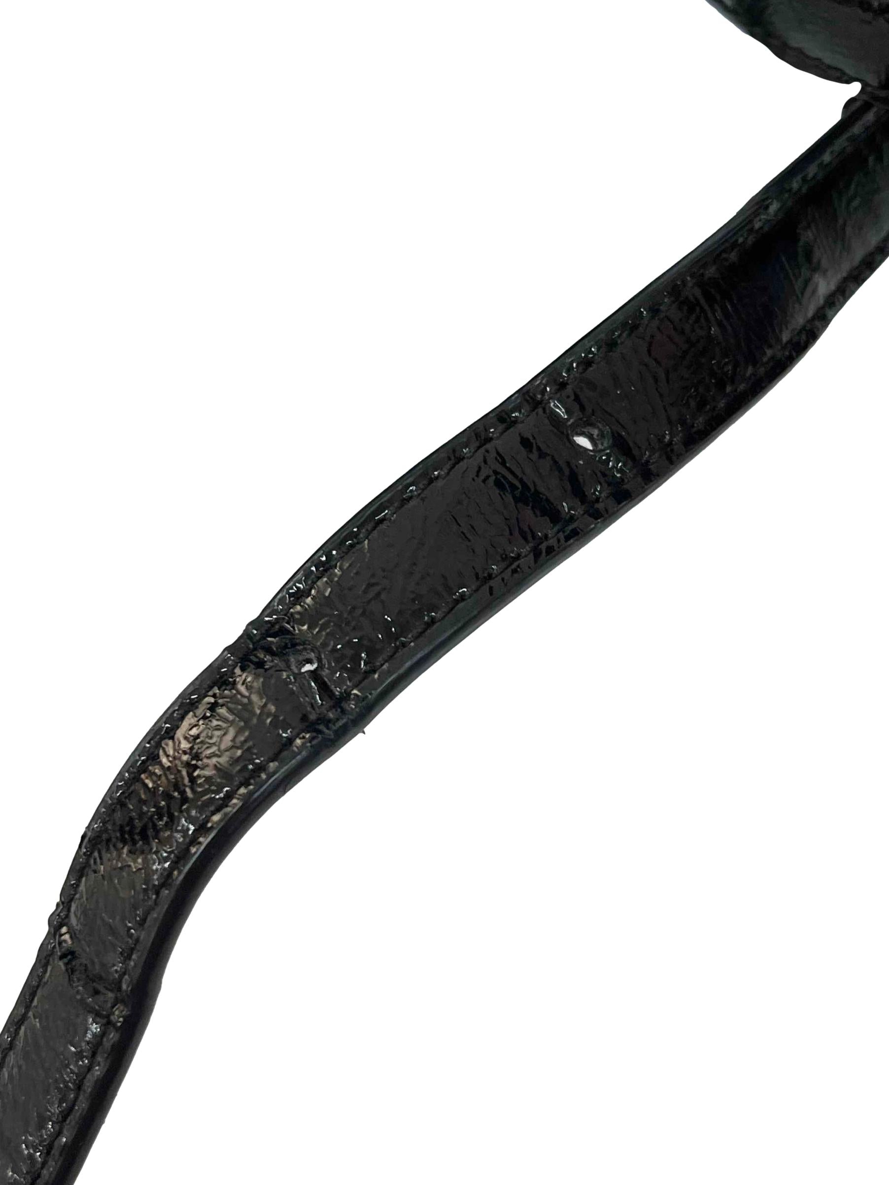 Black Monogram Canvas Crossbody Bag