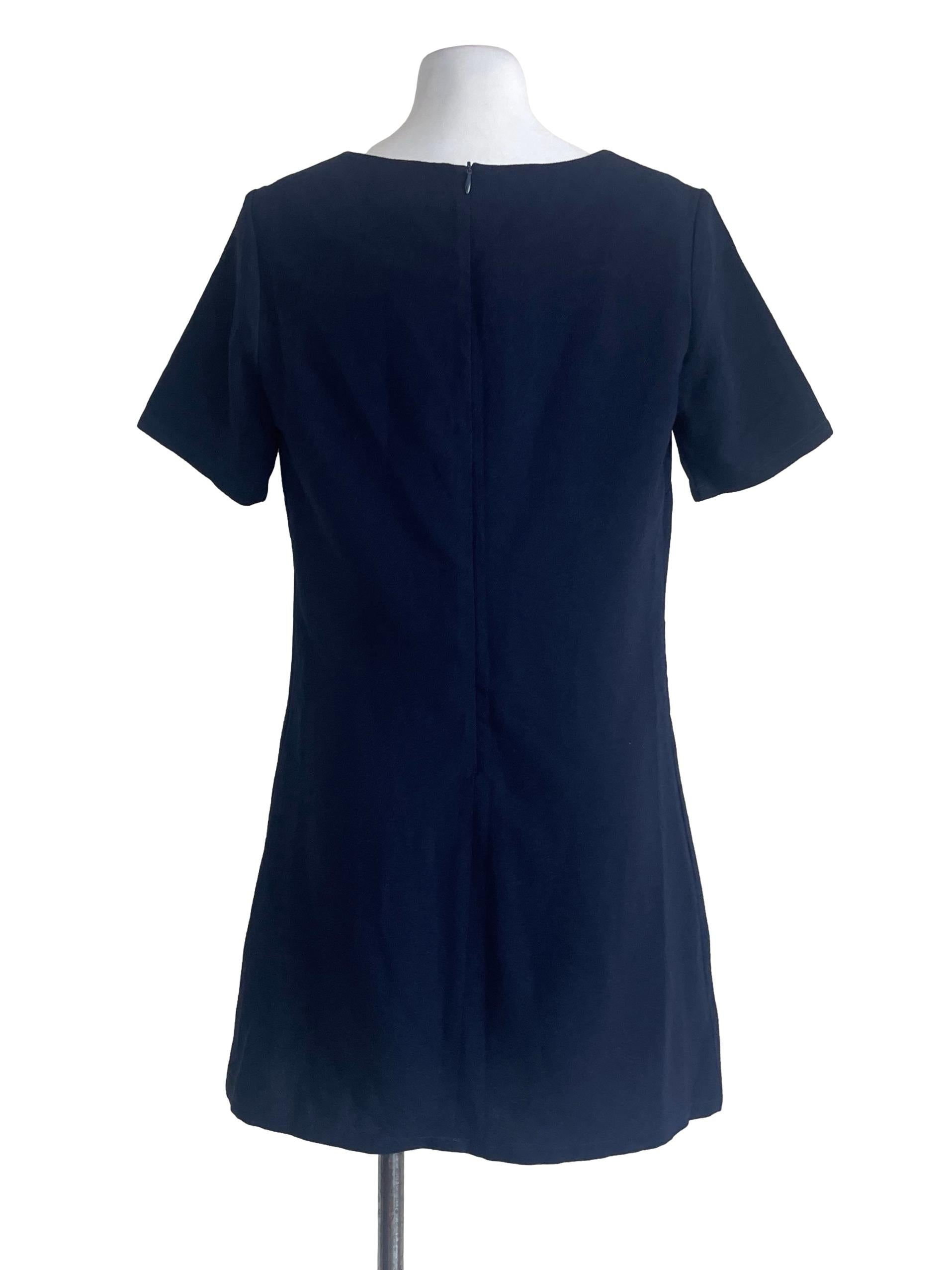 Dark Blue Twill Dress