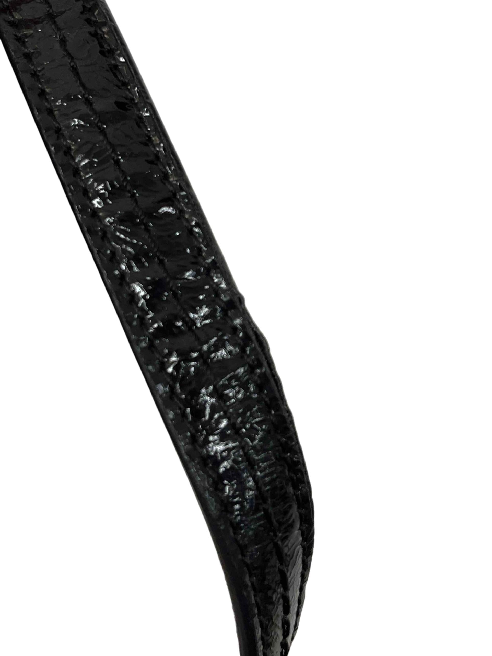 Black Monogram Canvas Crossbody Bag