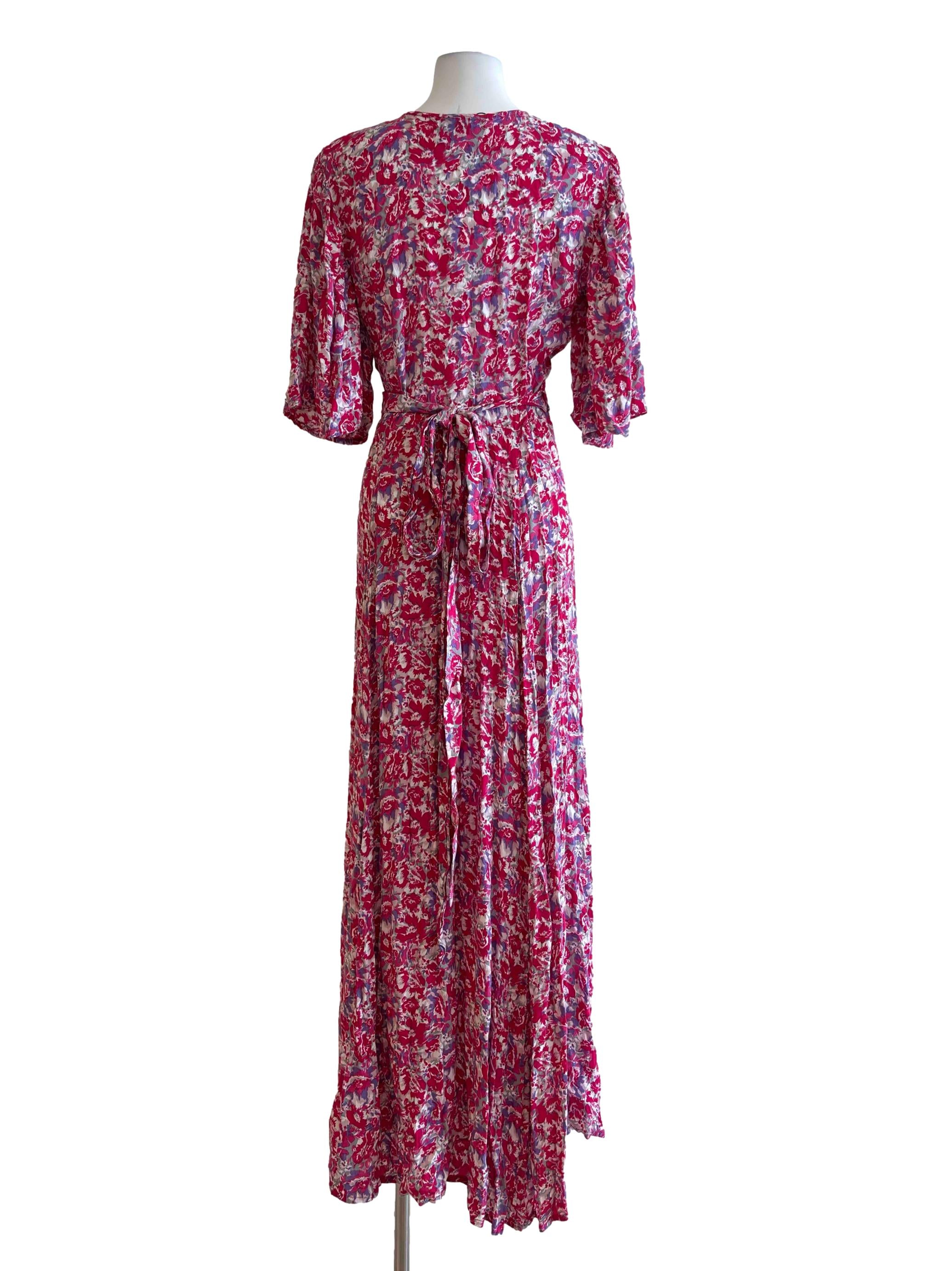 Mae Wrap Maxi In Audrey Floral - Multicolor CSN