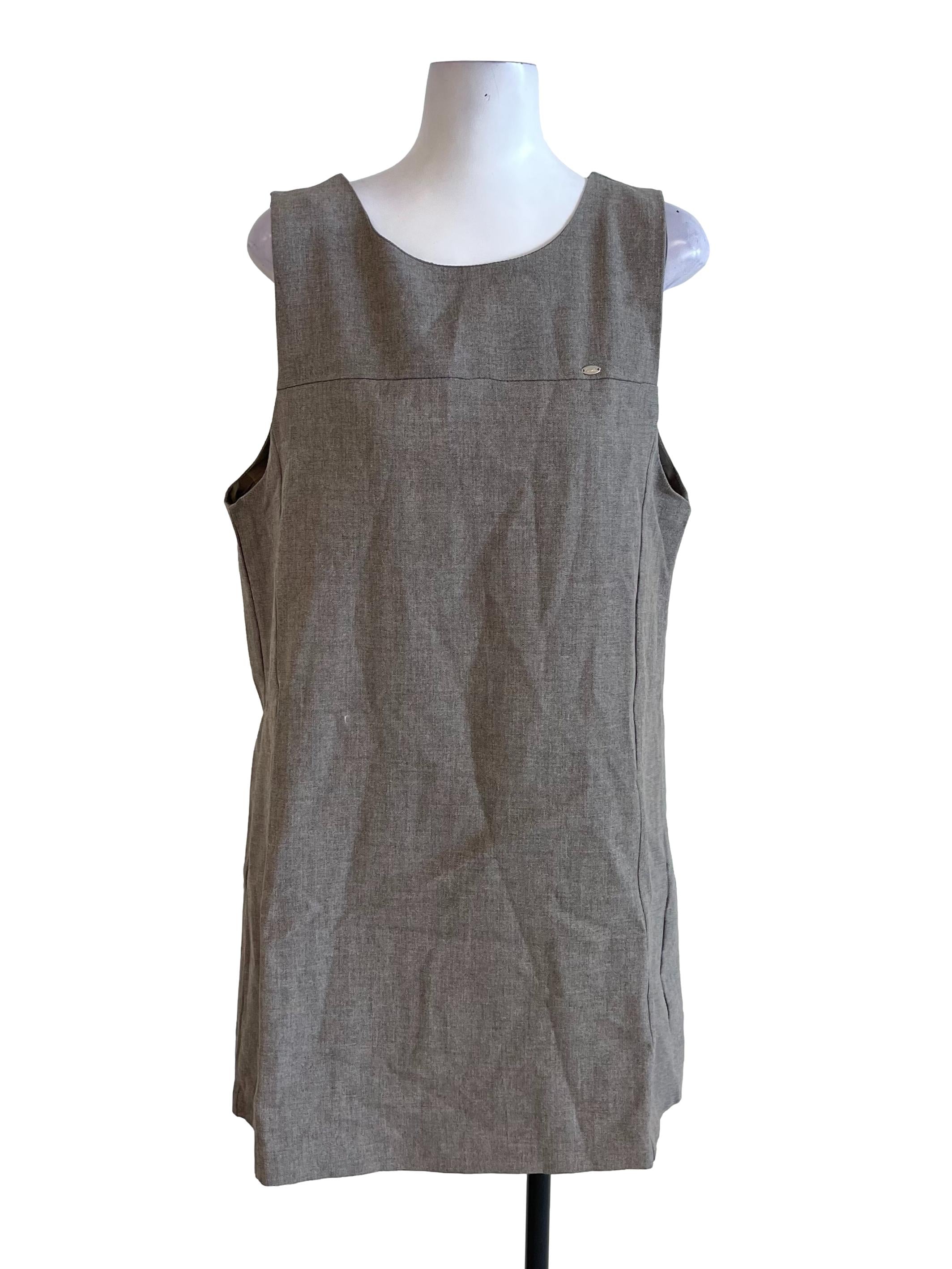Ash Wood Yoke Dress