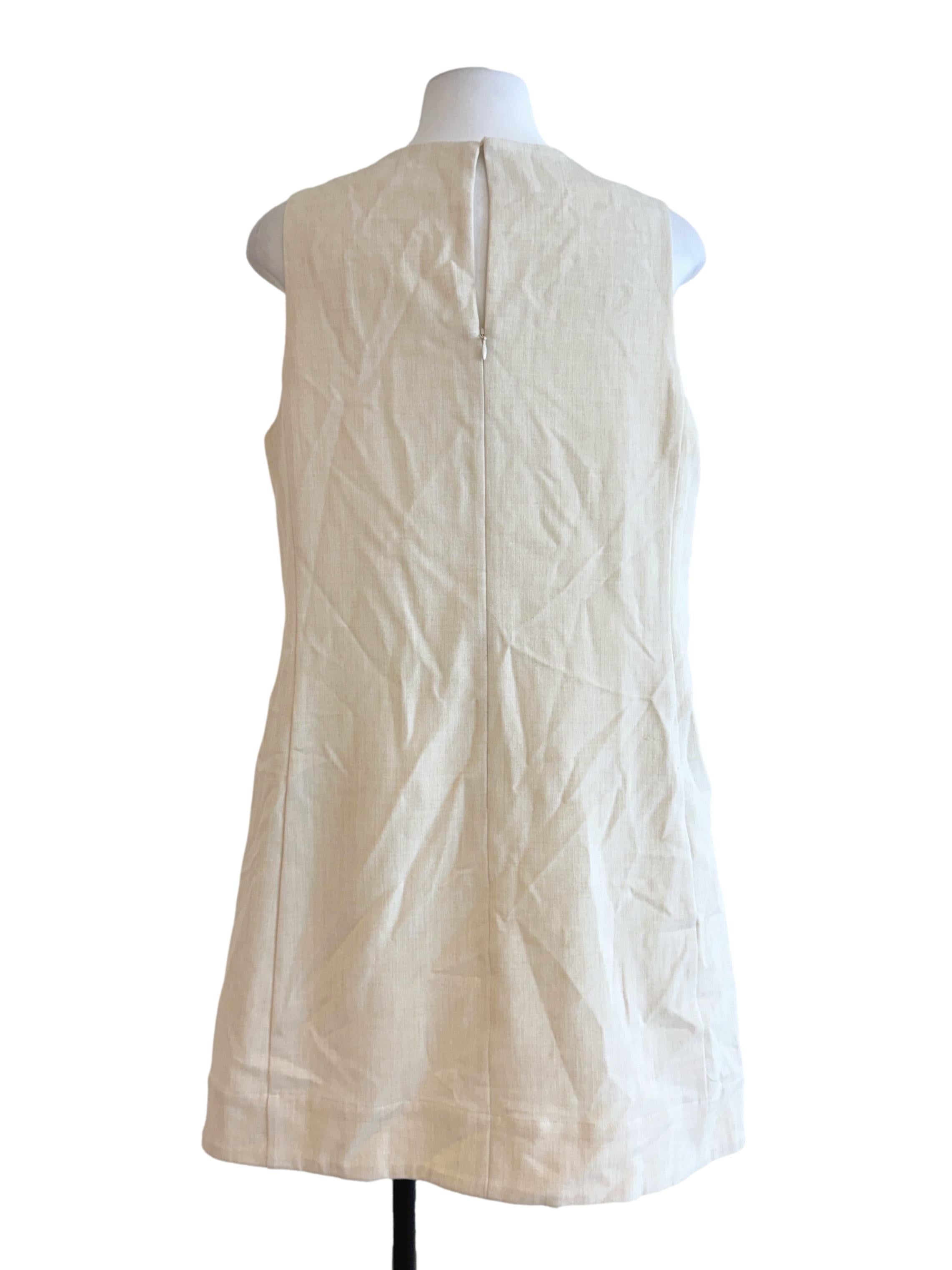 Egg Shell Shift Dress LB