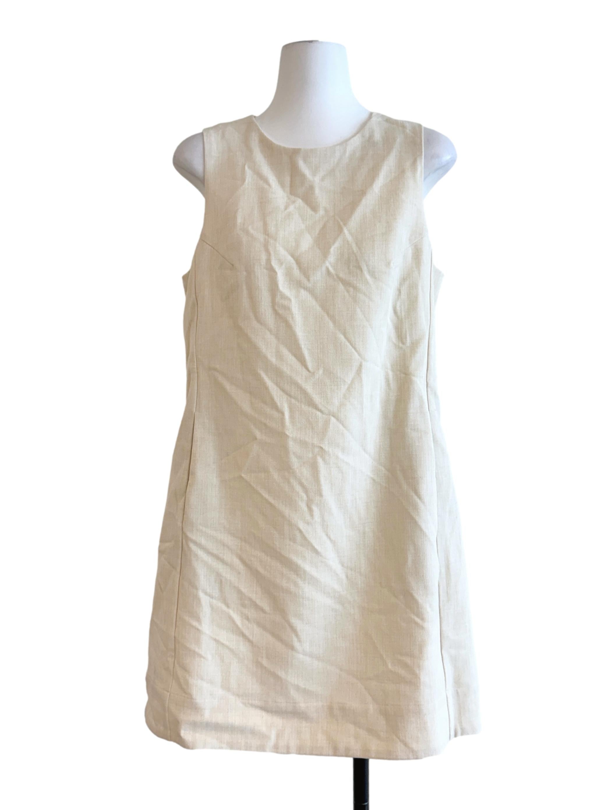 Egg Shell Shift Dress LB