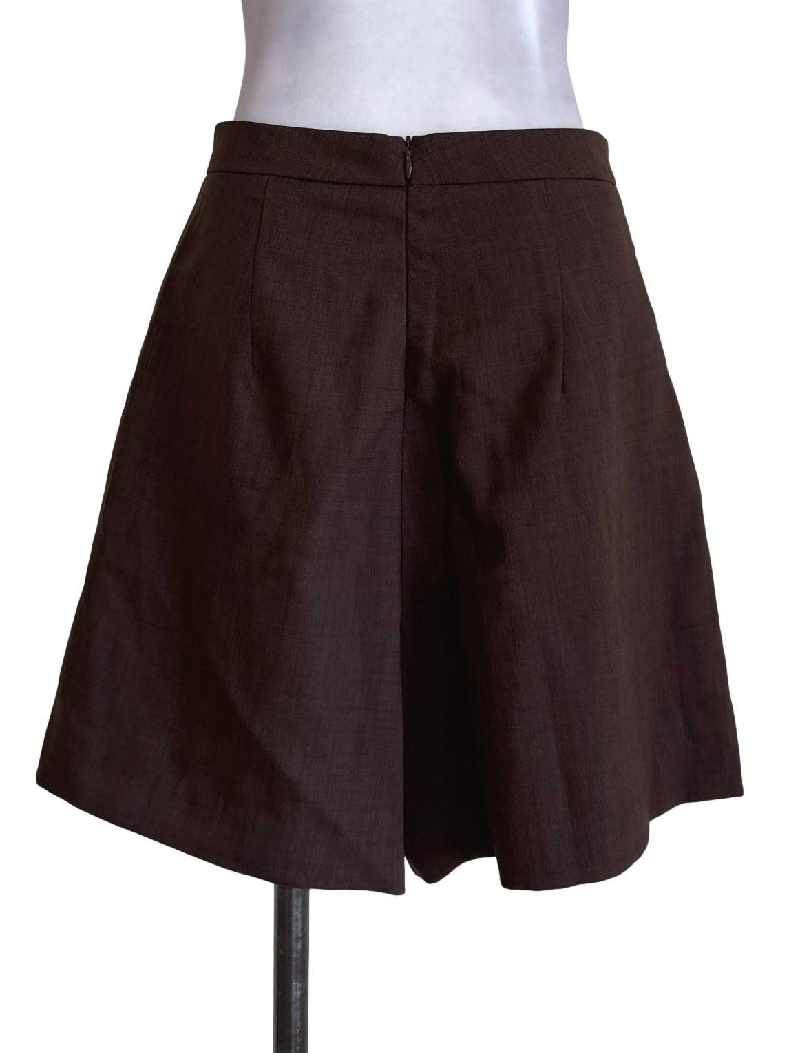 Dark Brown Skort
