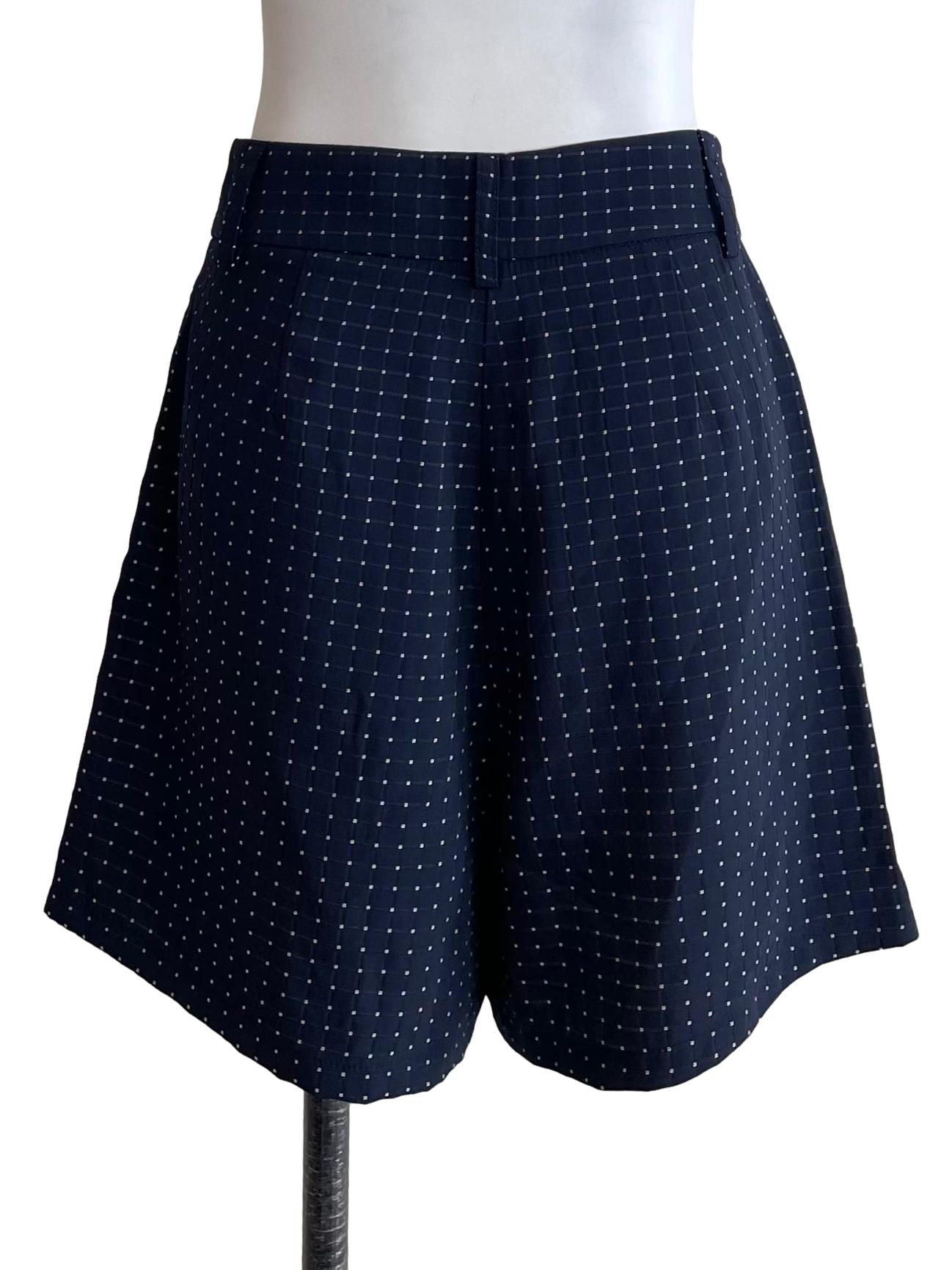 Navy Graph Formal Shorts LB