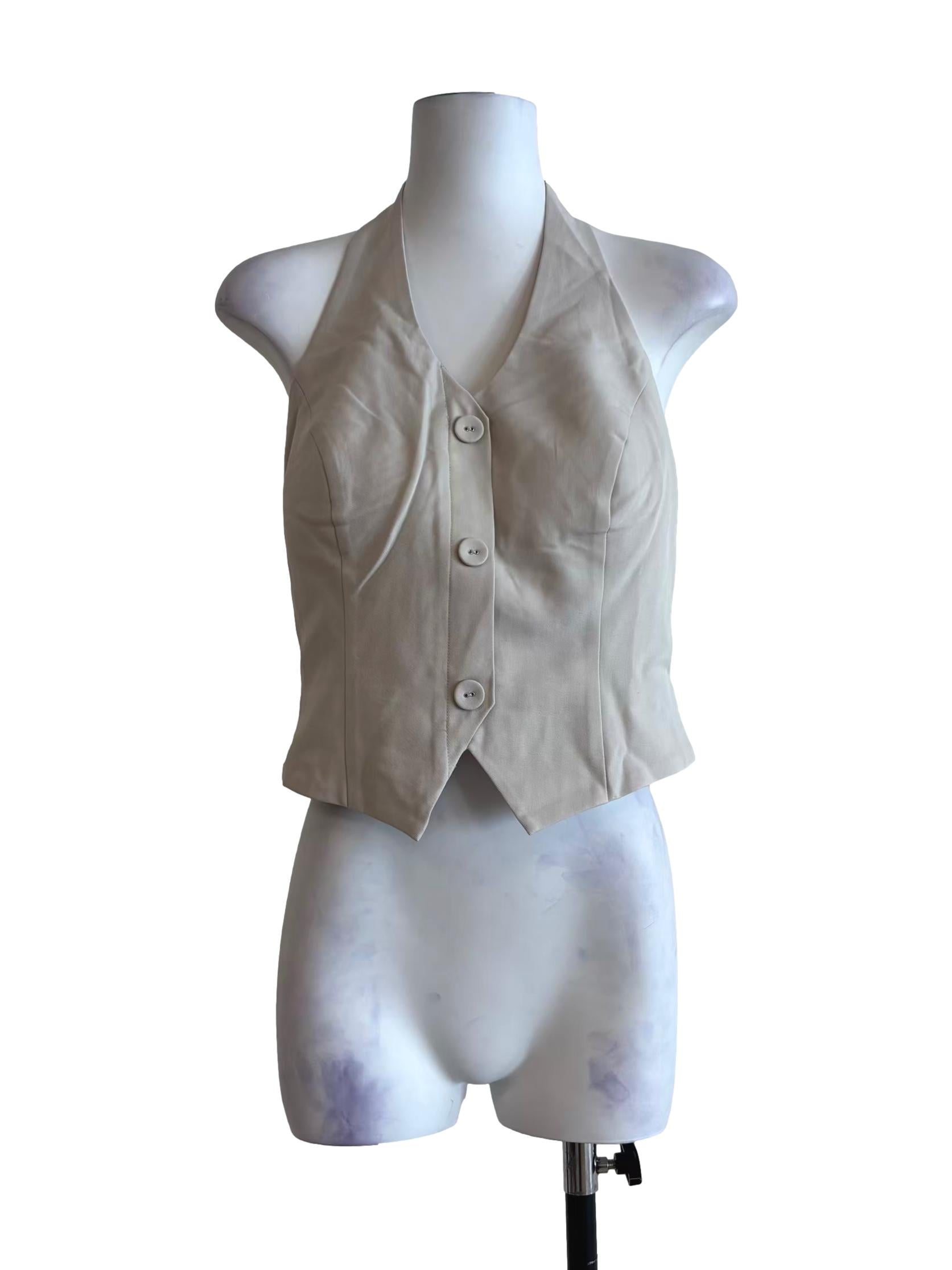 Merino Padded Halter Top