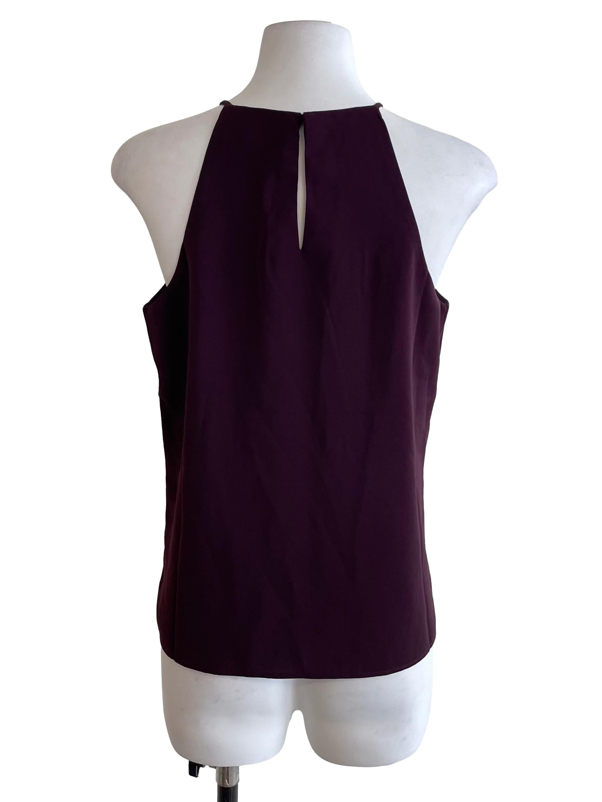 Wine Purple Halter Neck Camisole LB