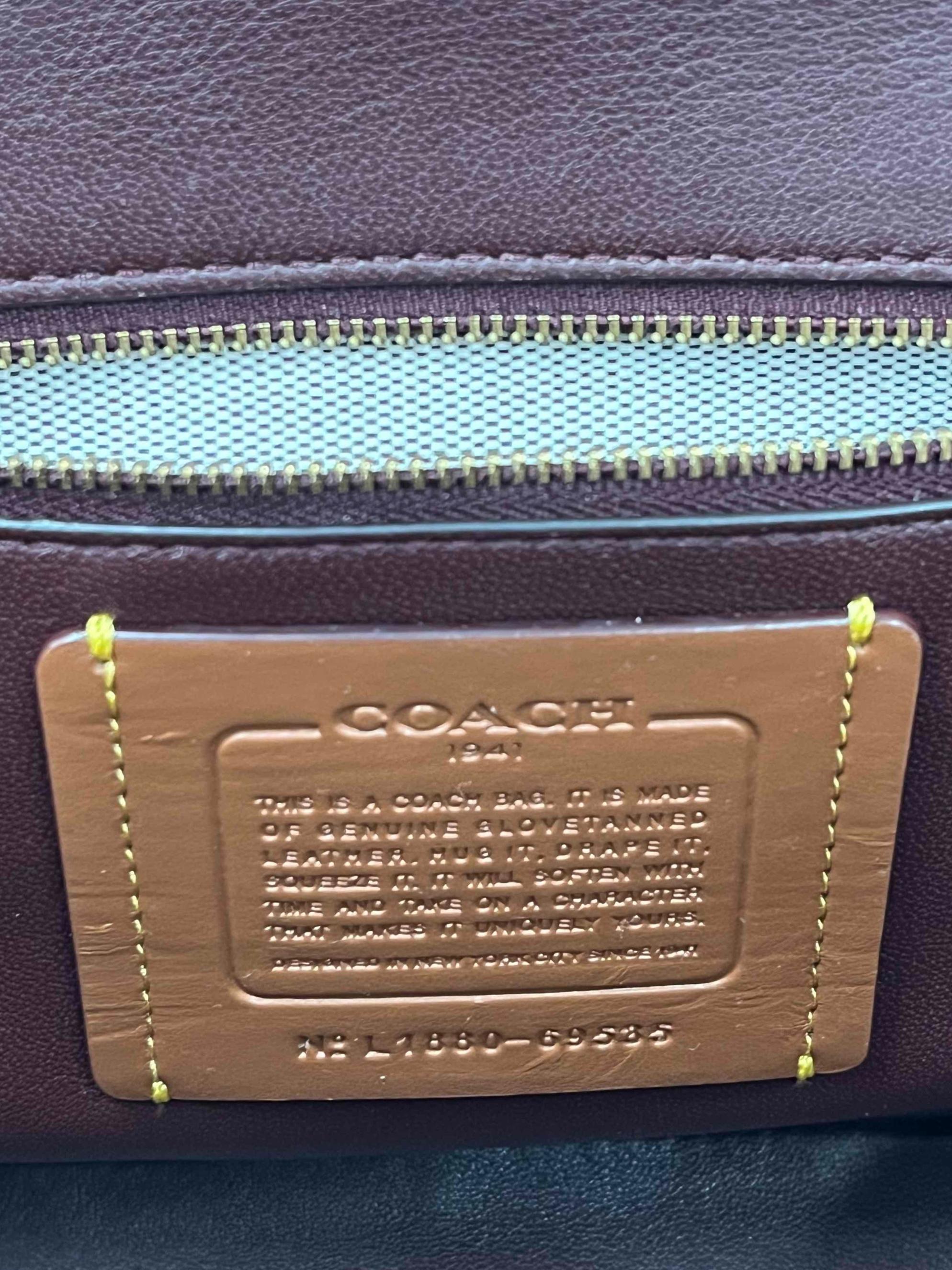 Brown Kisslock Handbag