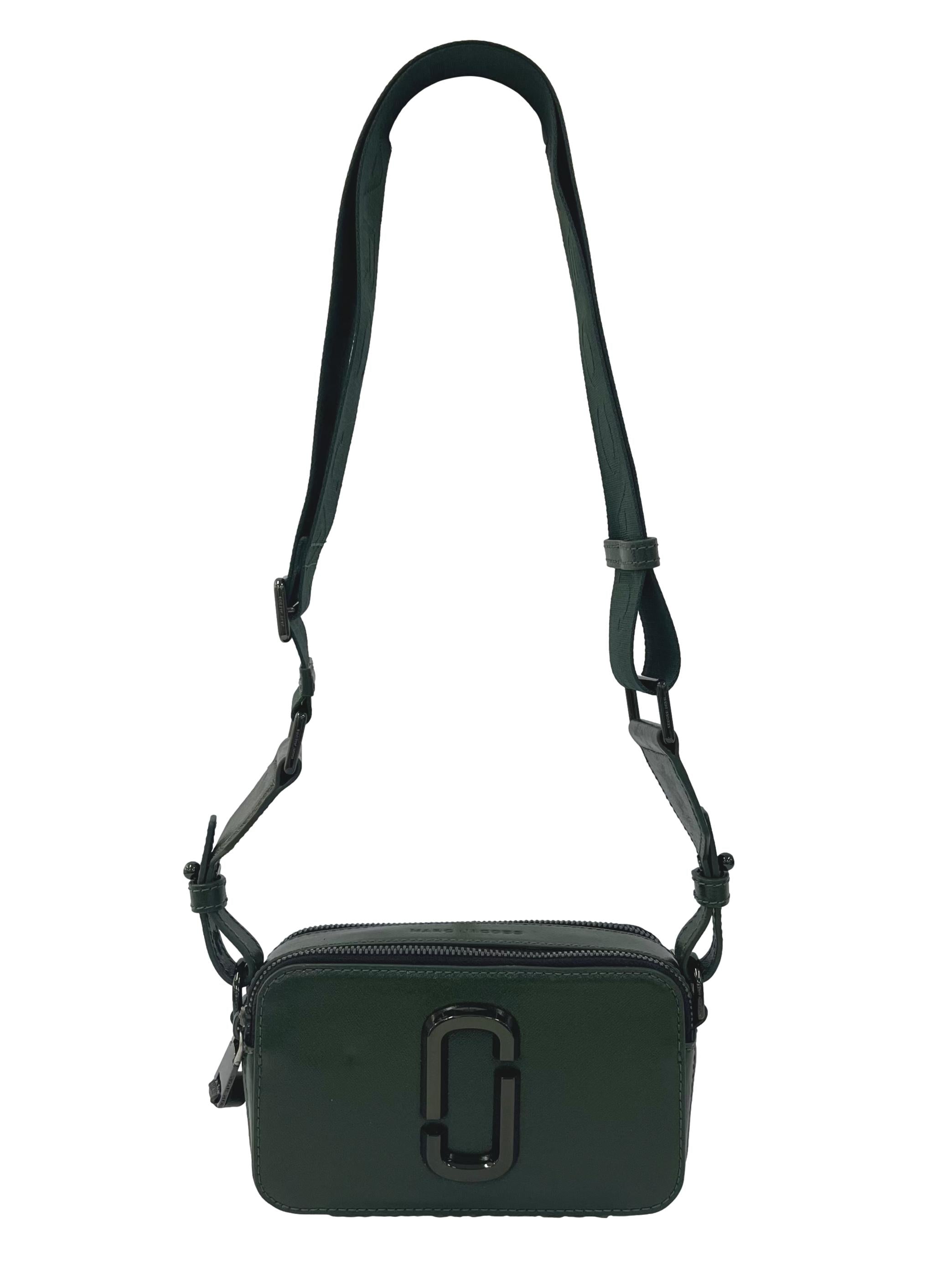 Dark Olive The Snapshot Crossbody Bag
