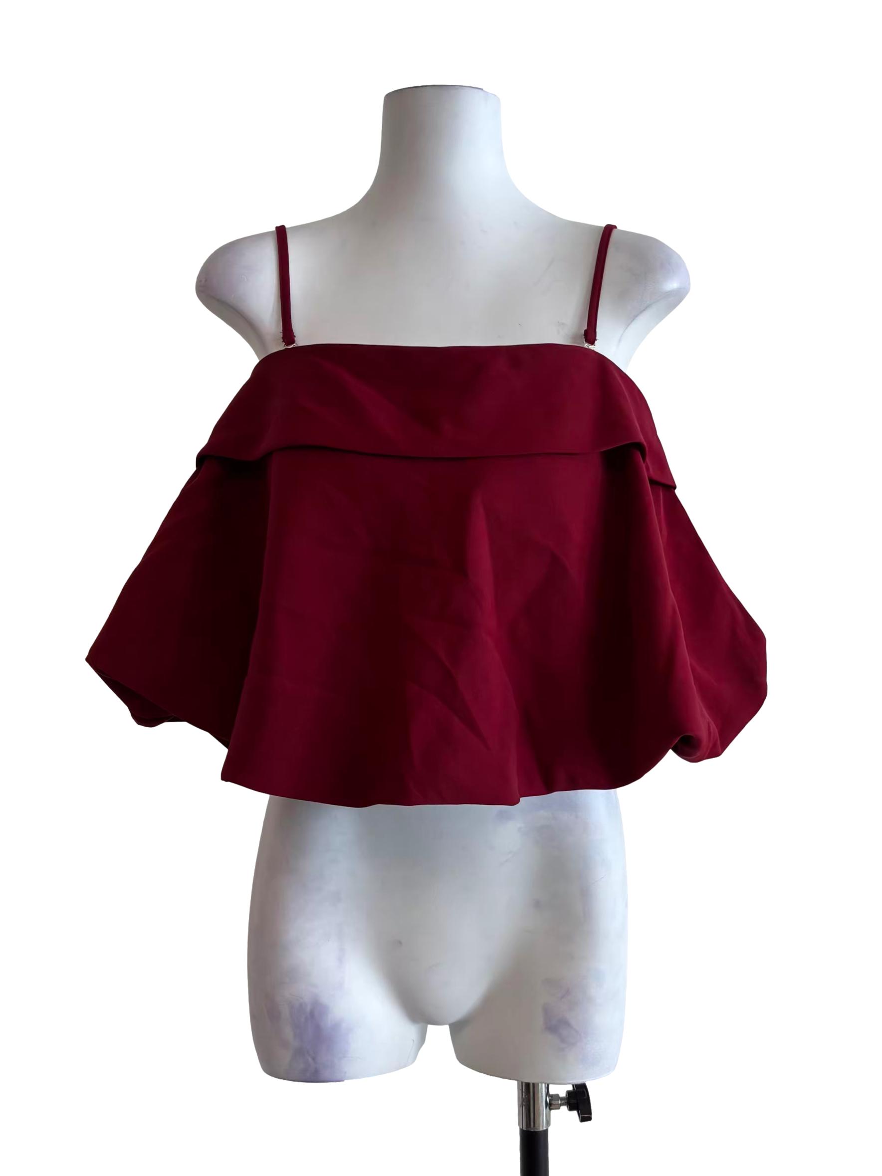 Jam Red Spaghetti Strap Top