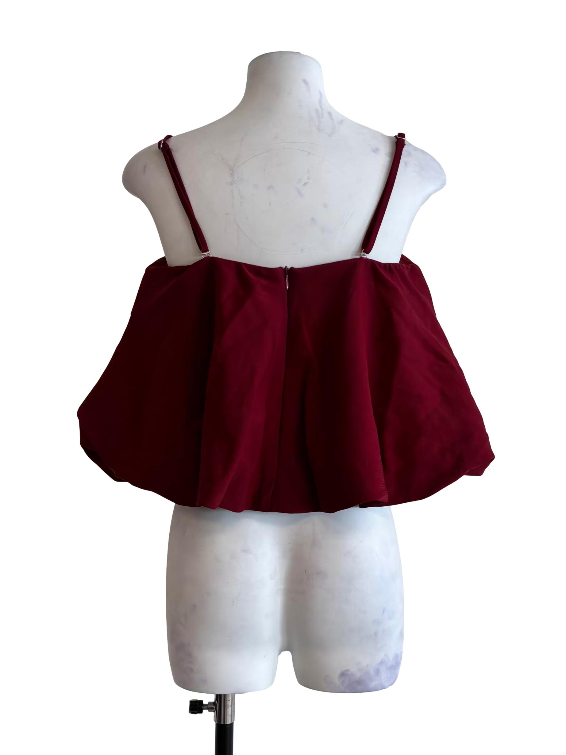 Jam Red Spaghetti Strap Top