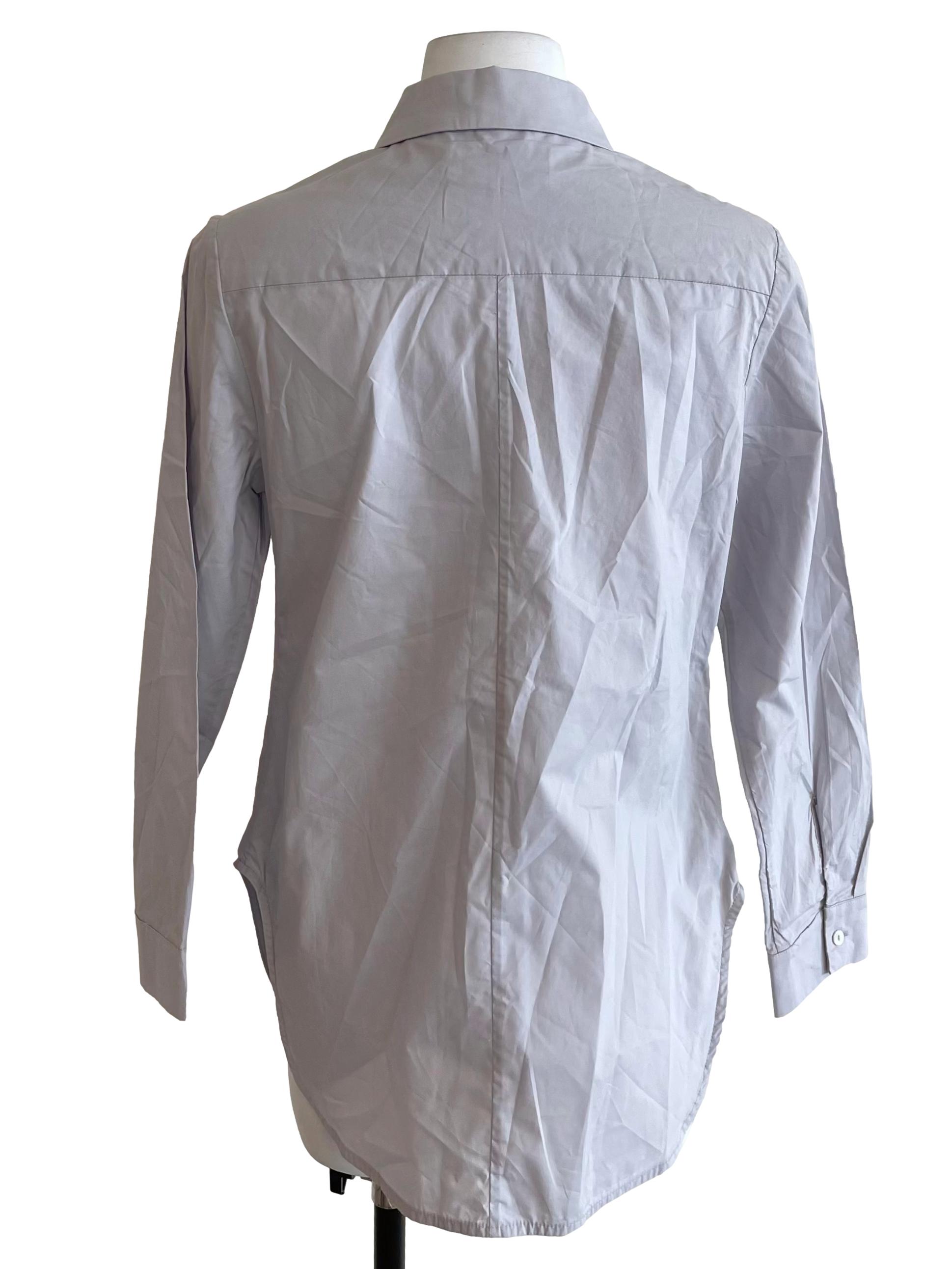 Pale Lilac Slim Tunic Shirt LB