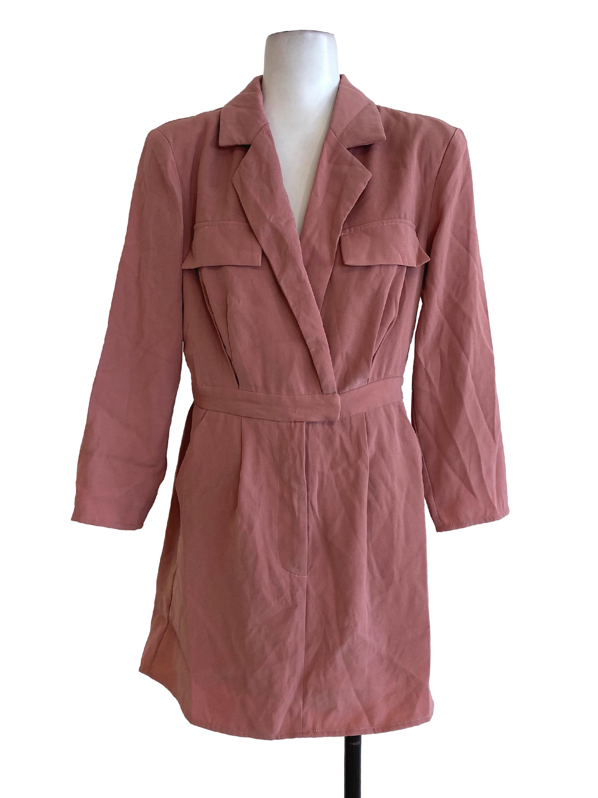Pink Collared Rompers