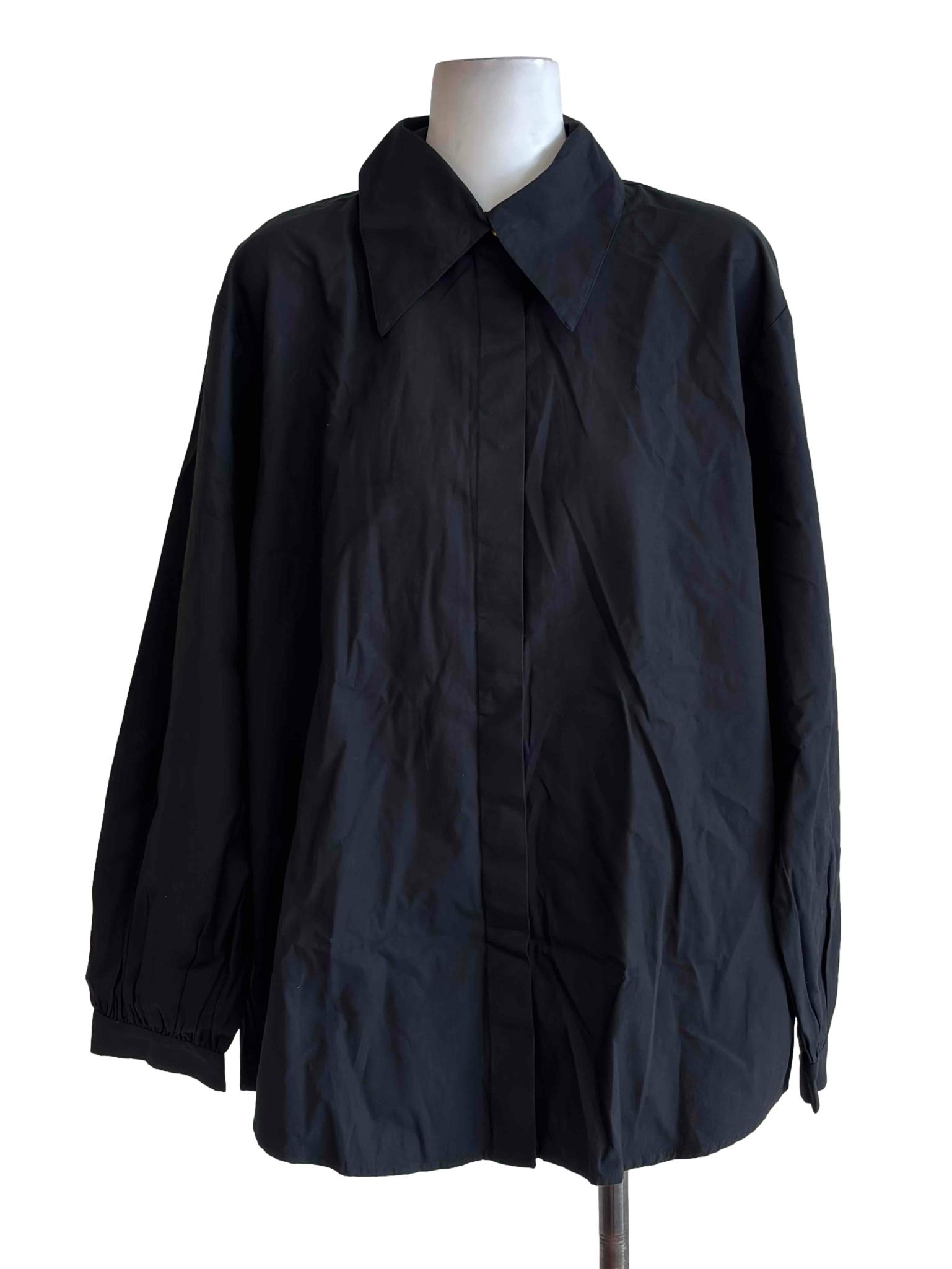 Prague Collar Shirt - Eclipse Black CSN