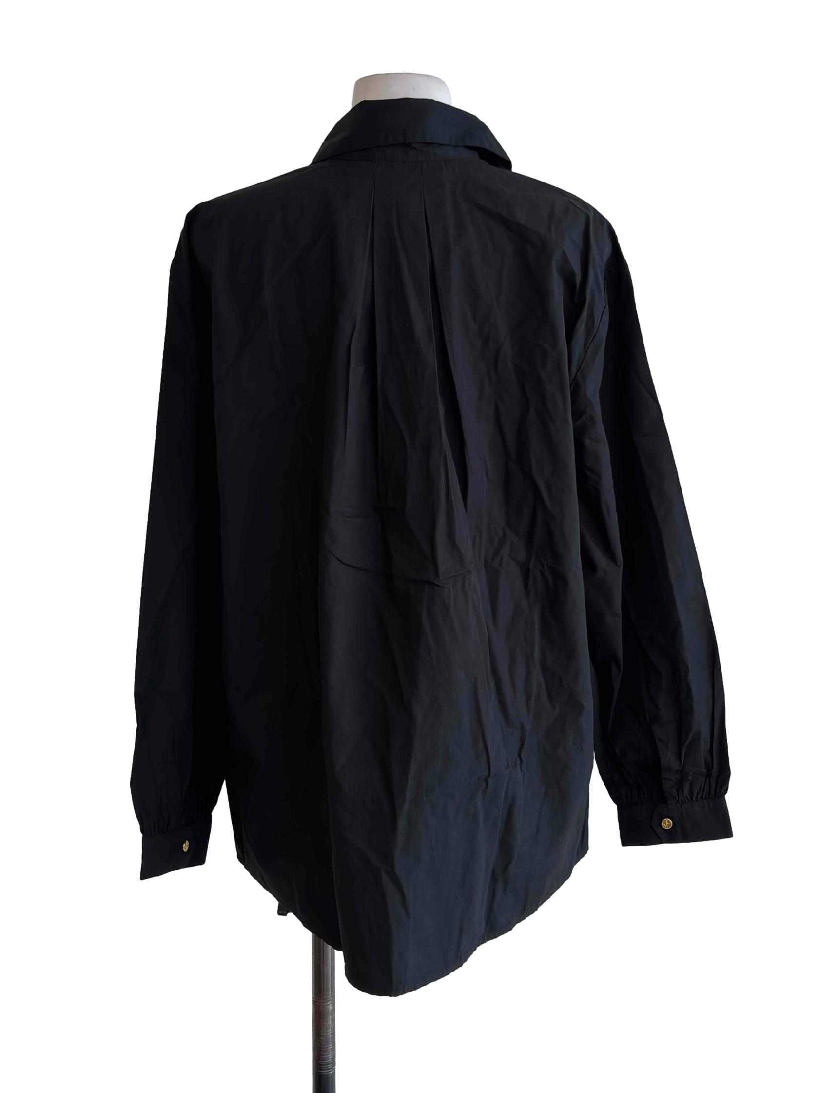 Prague Collar Shirt - Eclipse Black CSN