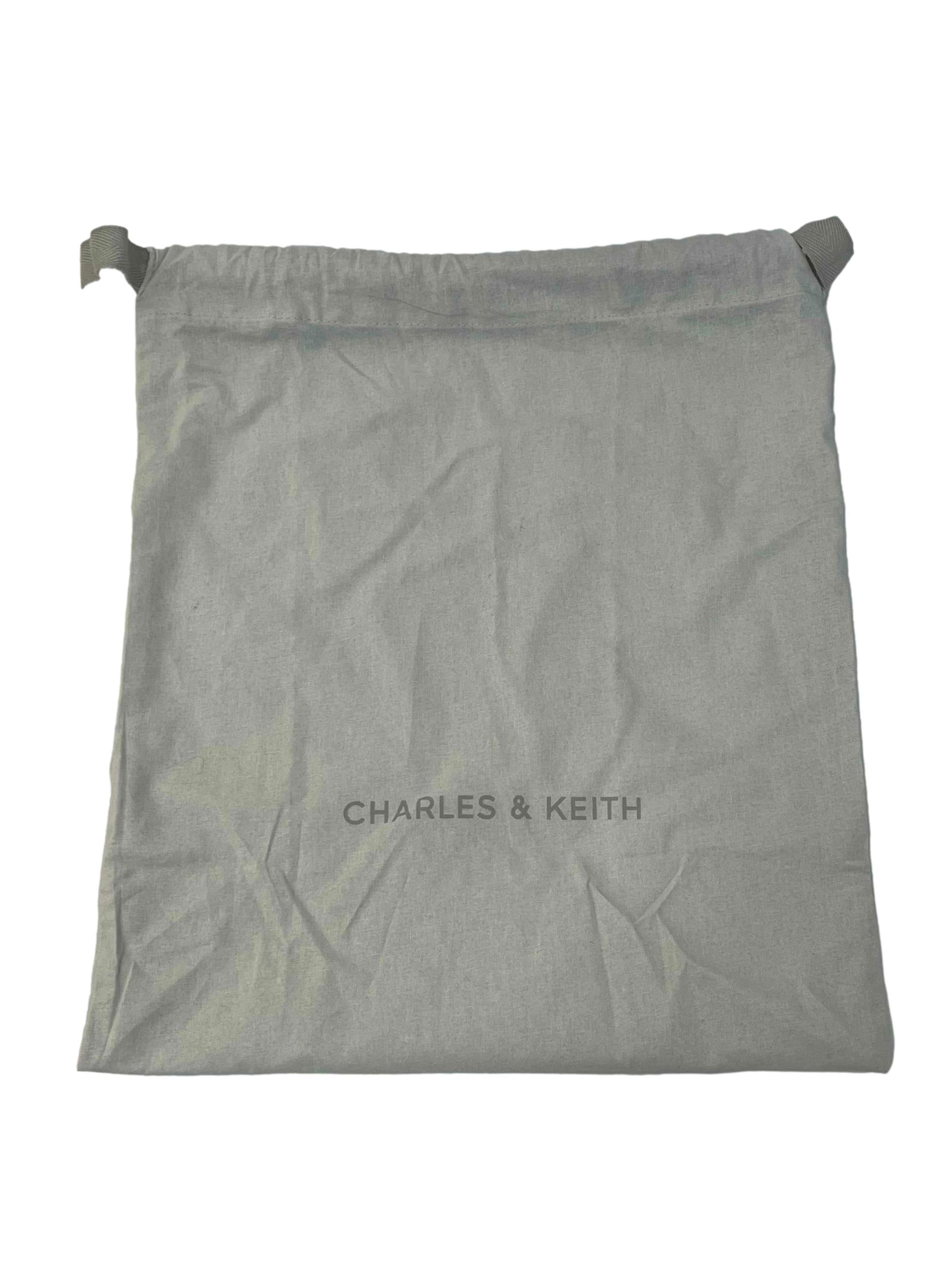 Tan Aubrielle Canva Bucket Bag