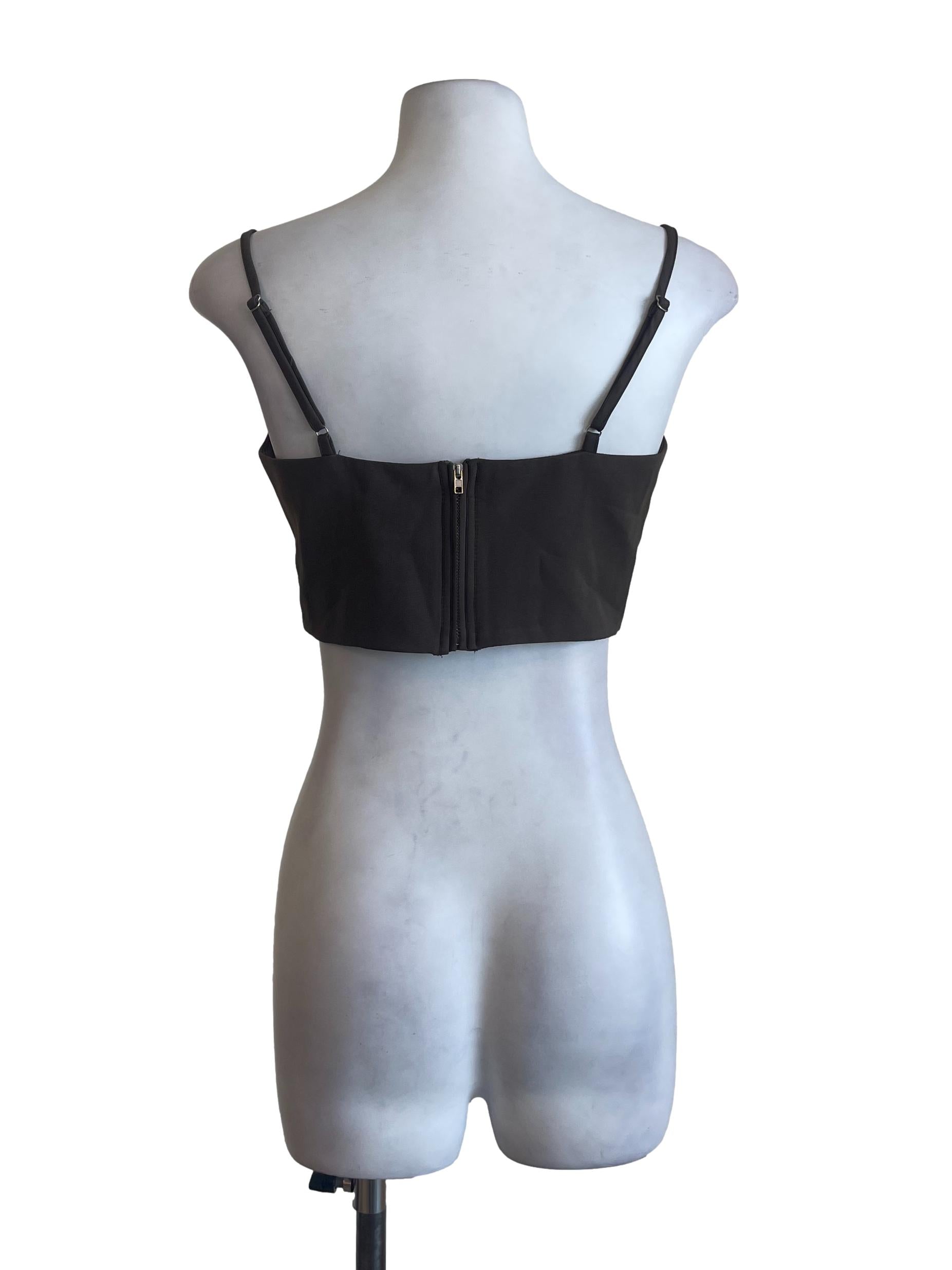 Dark Cocoa Crop Top YHF