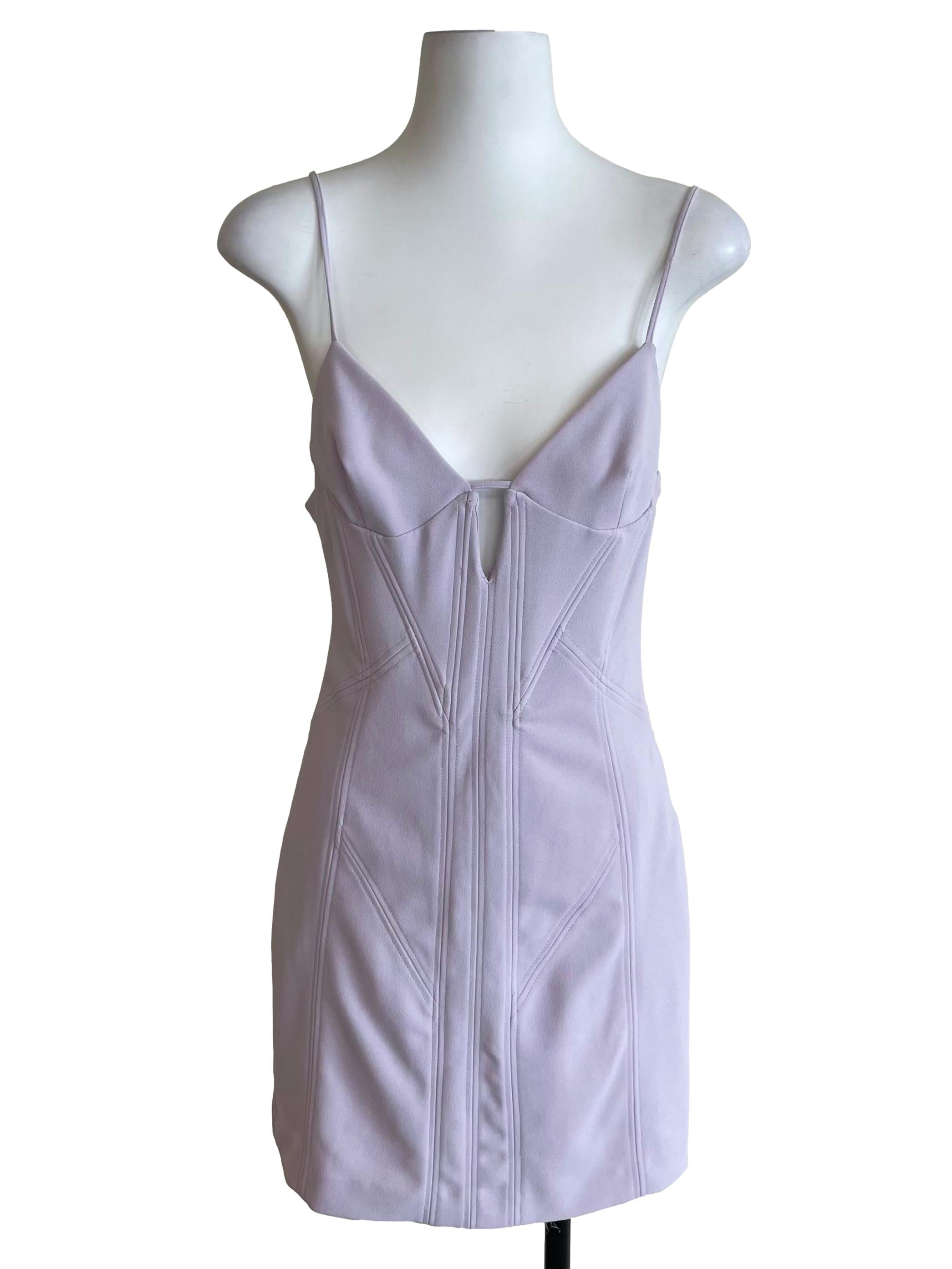 Pale Lavender Corset Cami Dress