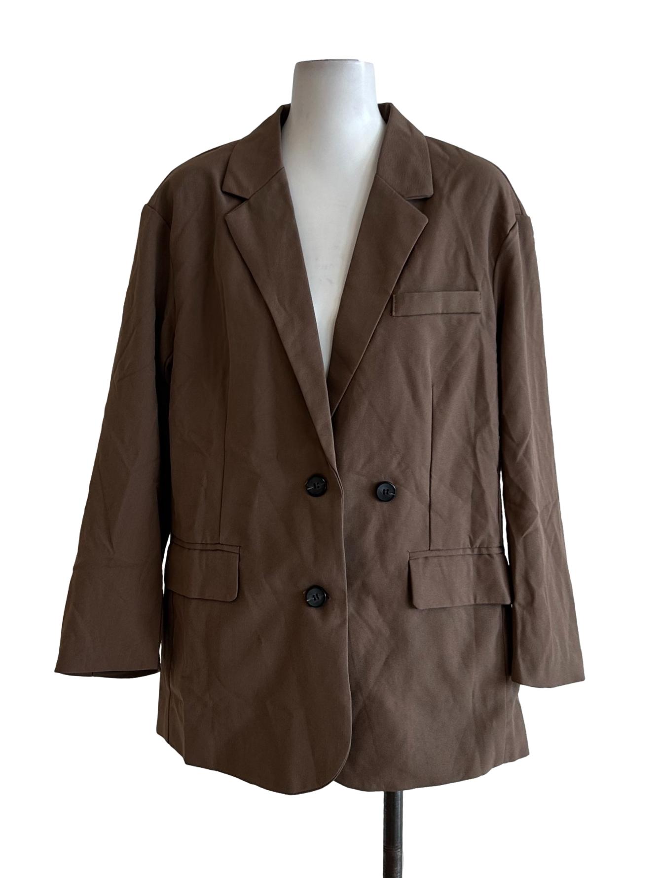 Taupe Brown Blazer