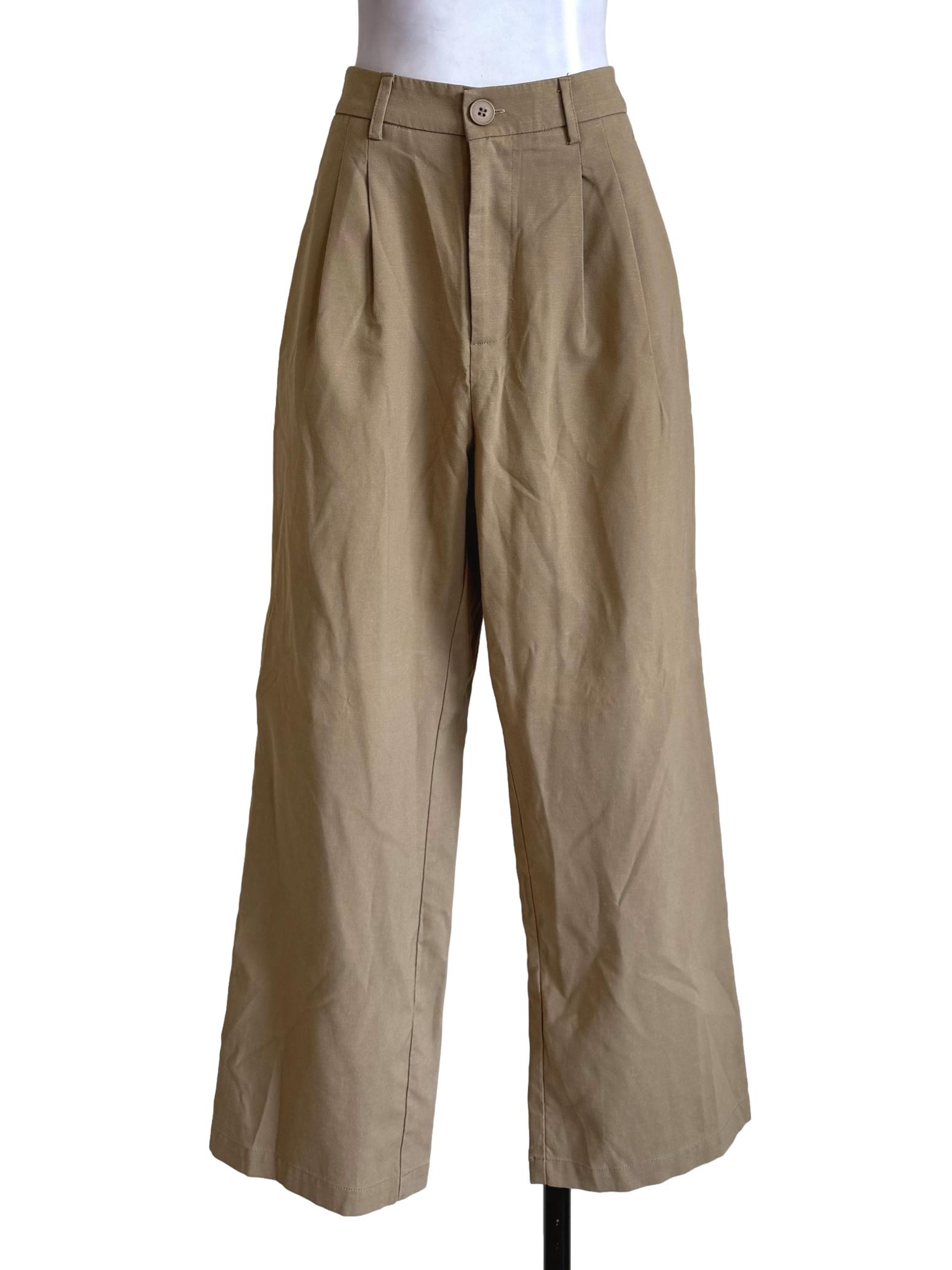 Caramel Brown Formal Pants