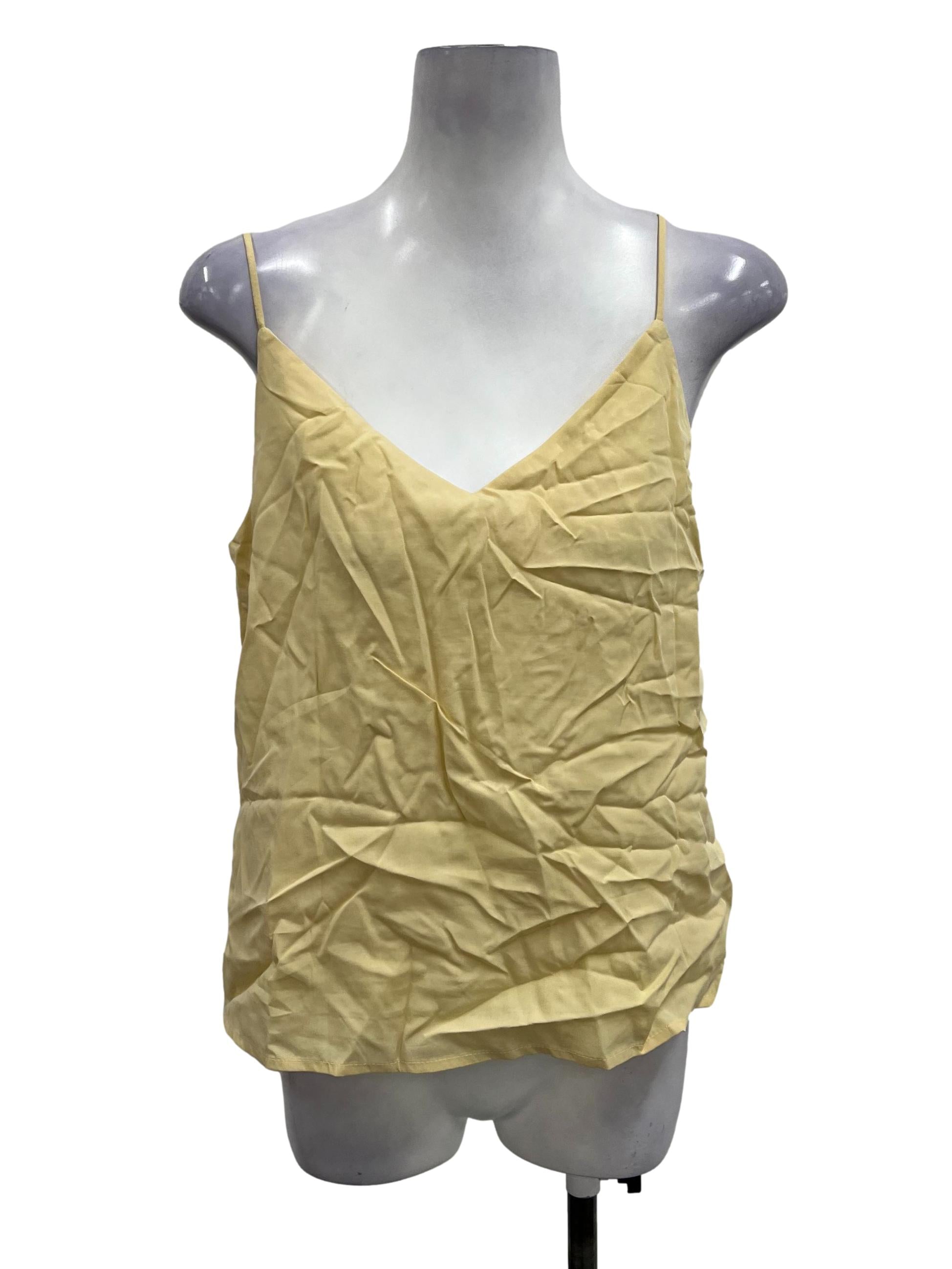 The Closet Lover Yellow Cami Top | REFASH