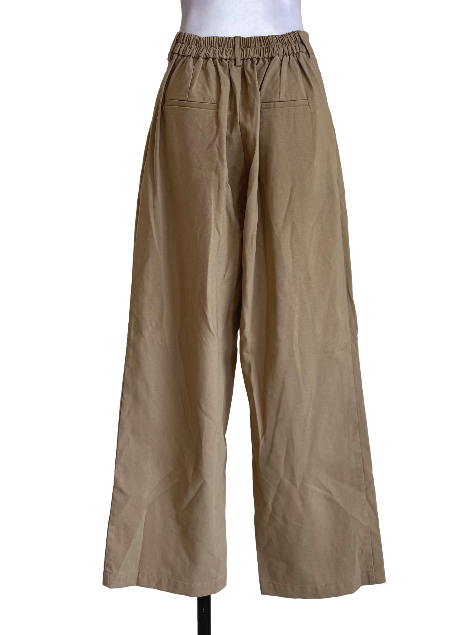 Caramel Brown Formal Pants