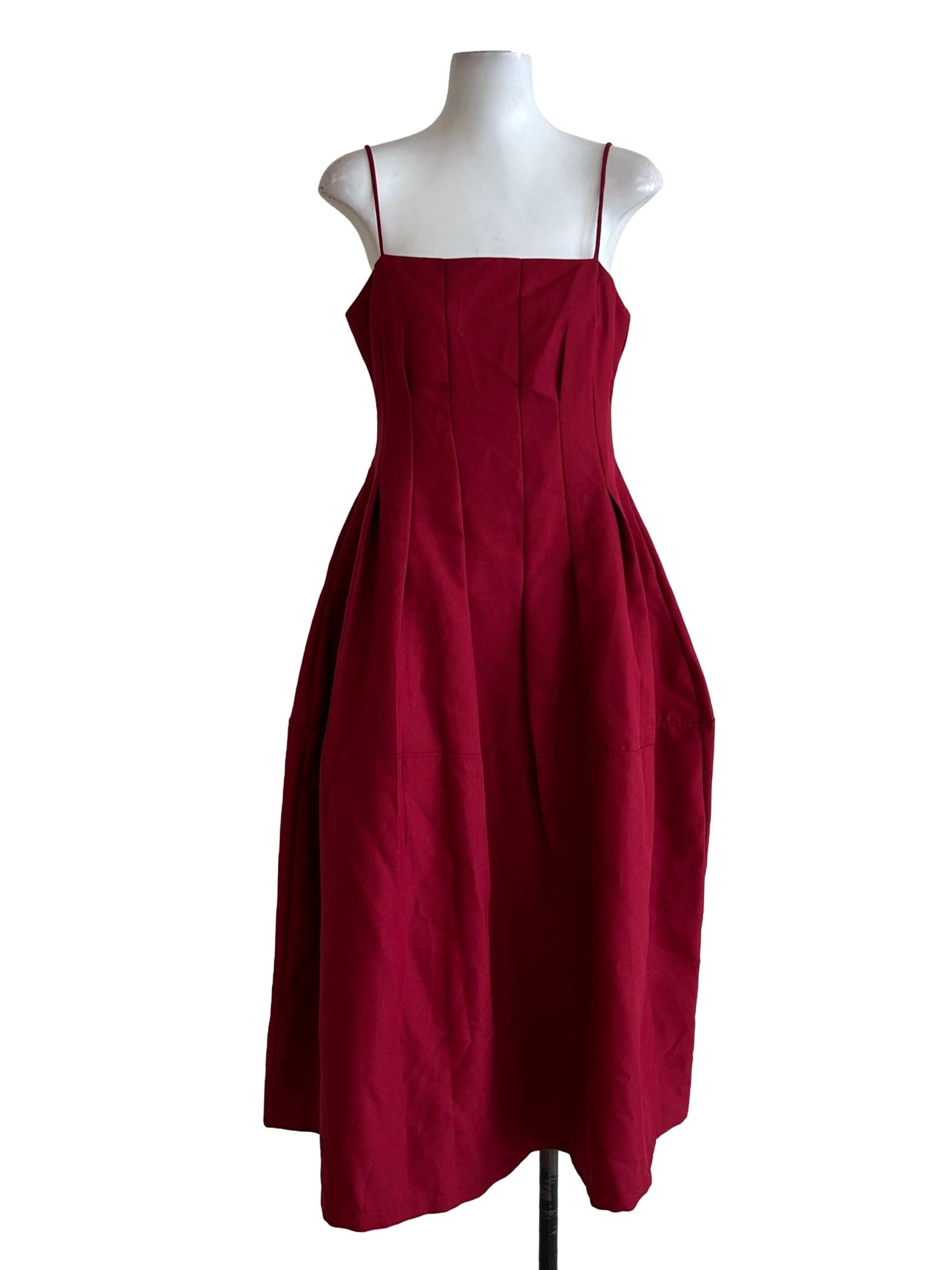 Blood Red Cami Dress