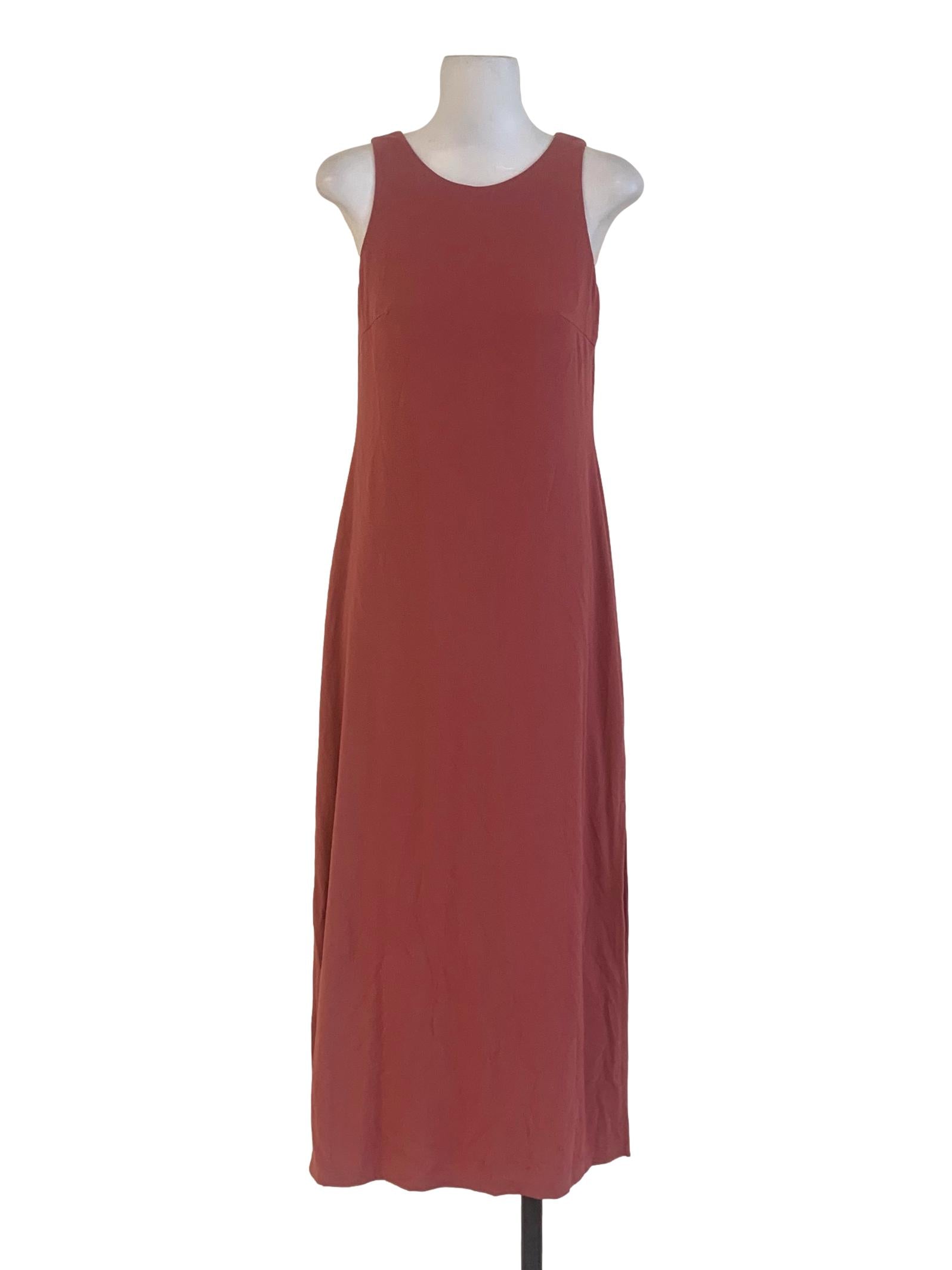 Blush Red Shift Dress