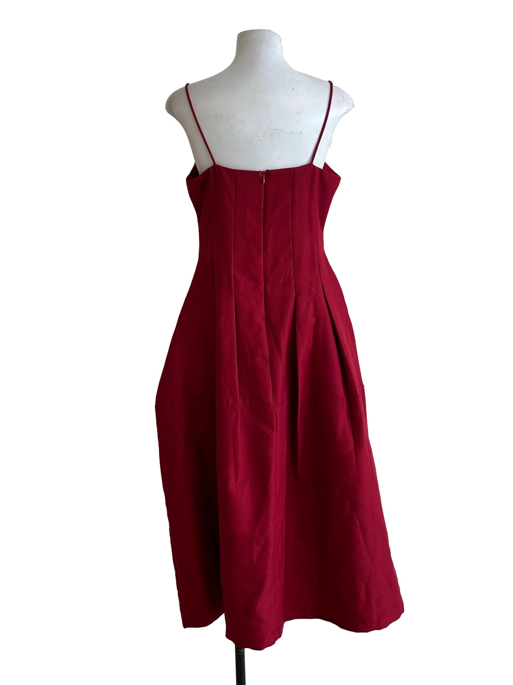 Blood Red Cami Dress