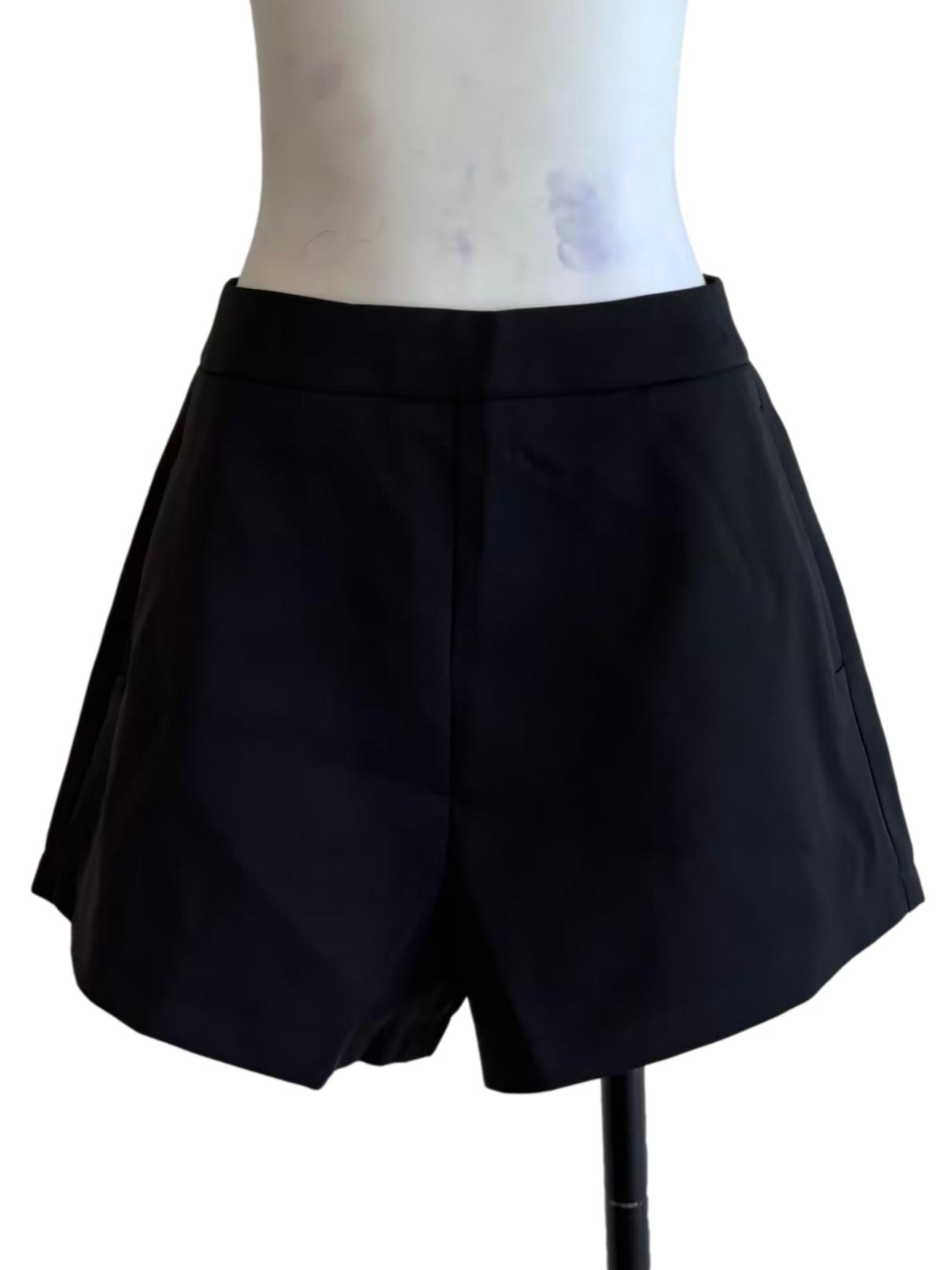 Onyx Black Formal Shorts