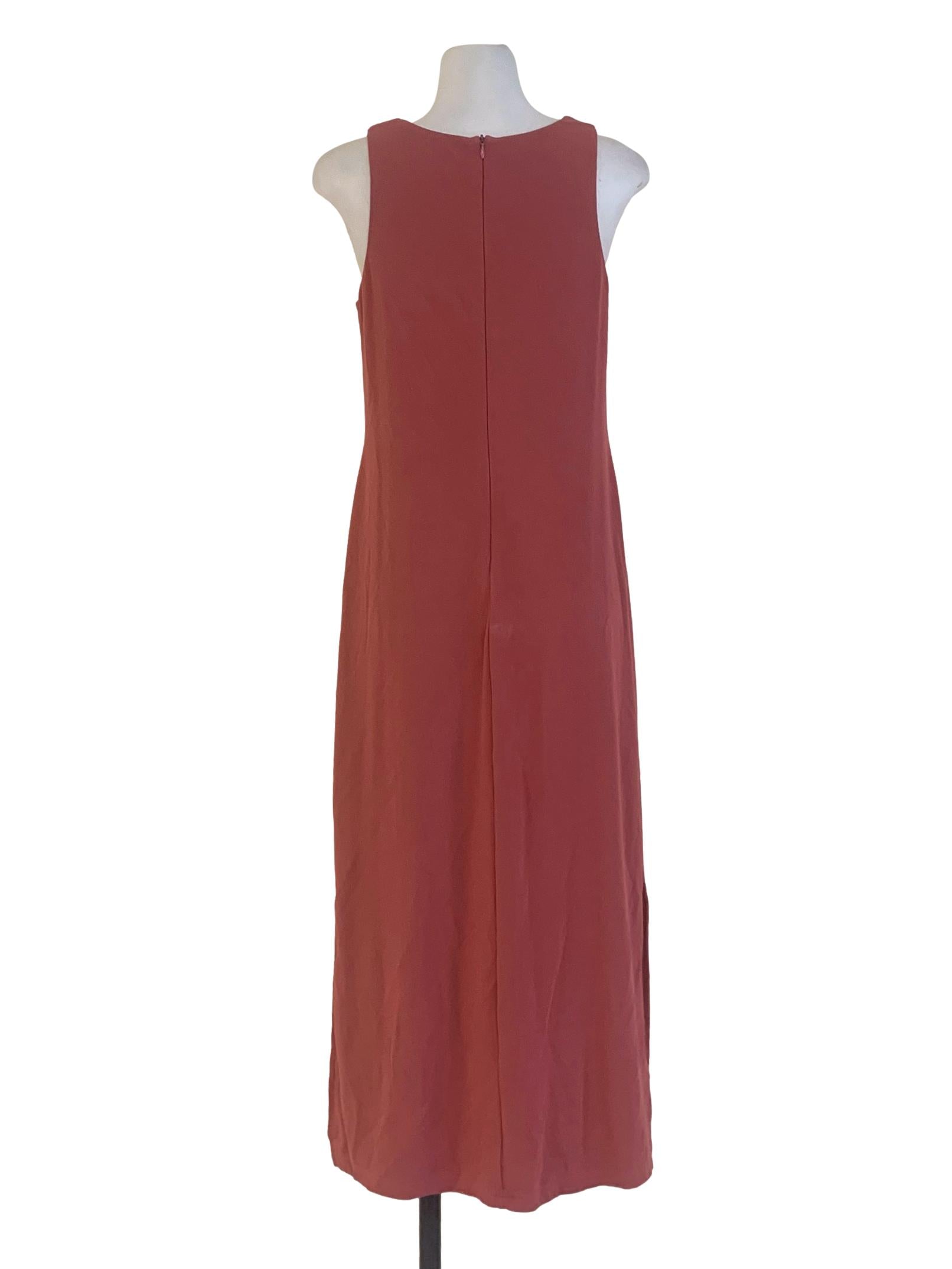Blush Red Shift Dress