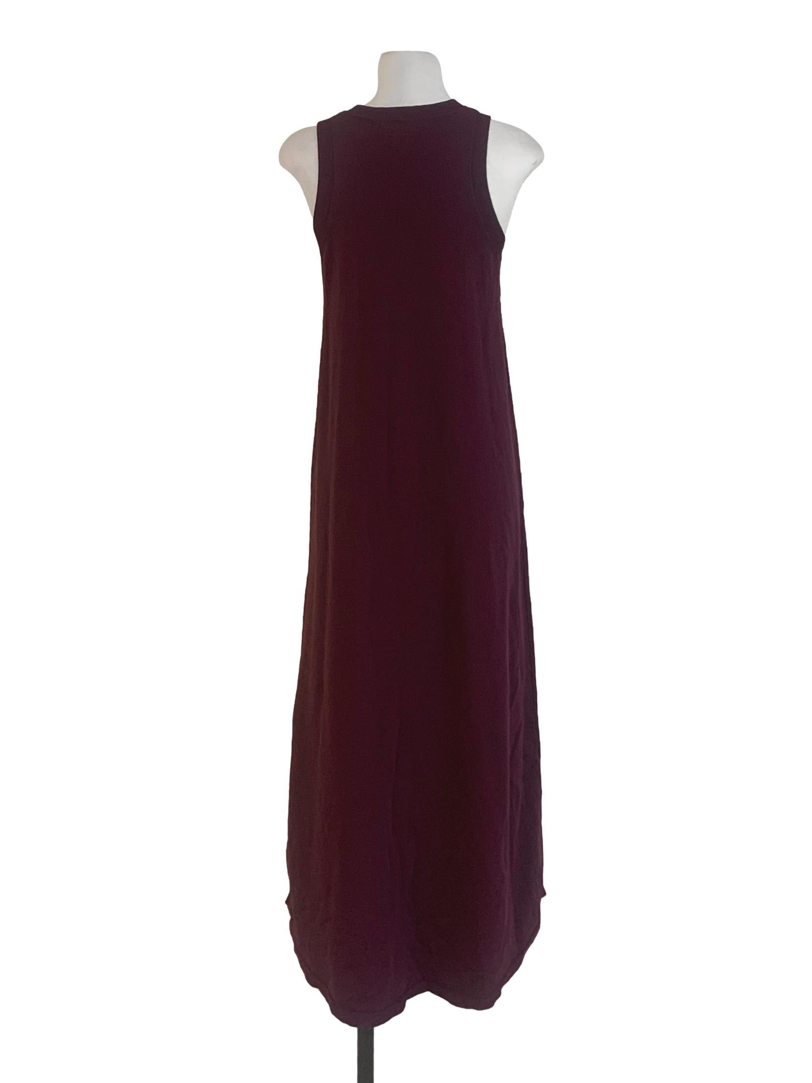 Sangria Purple Strapless Dress