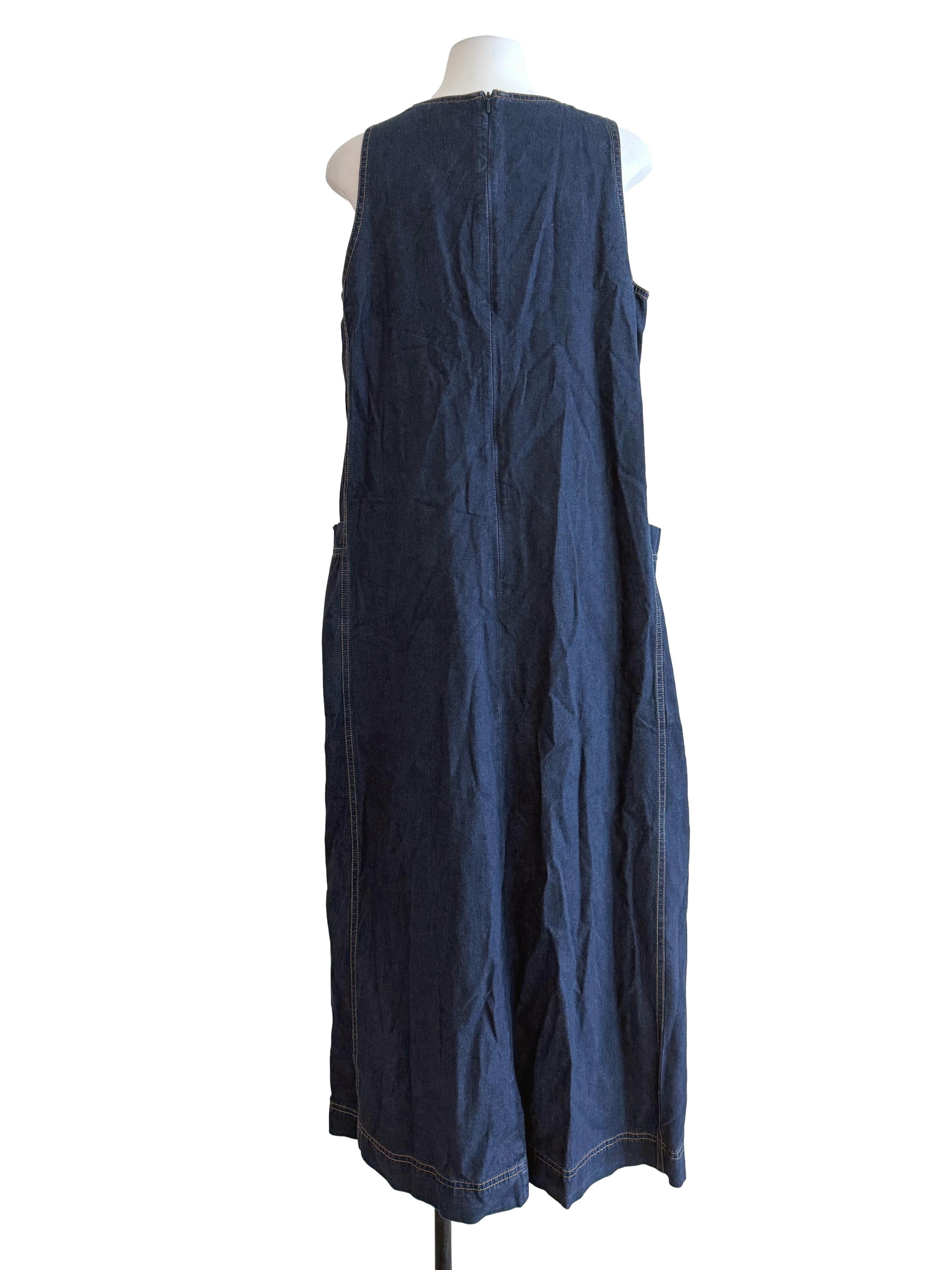Dark Denim Shift Dress
