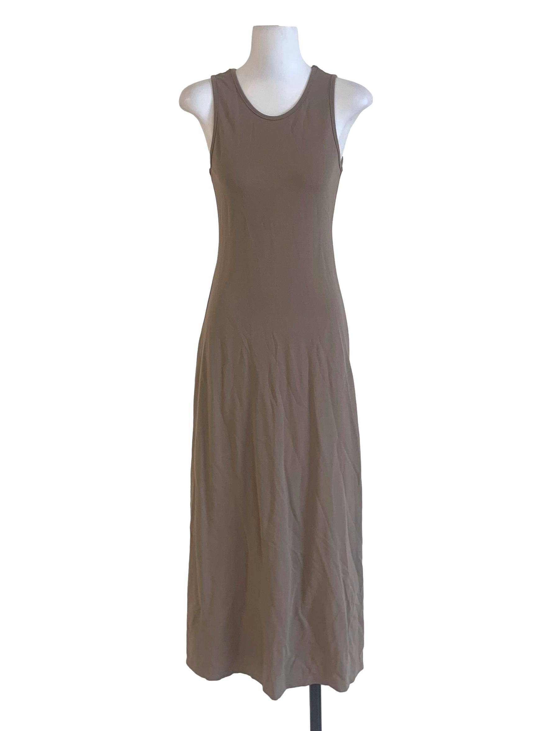 Hazelnut Beige Sheath Dress