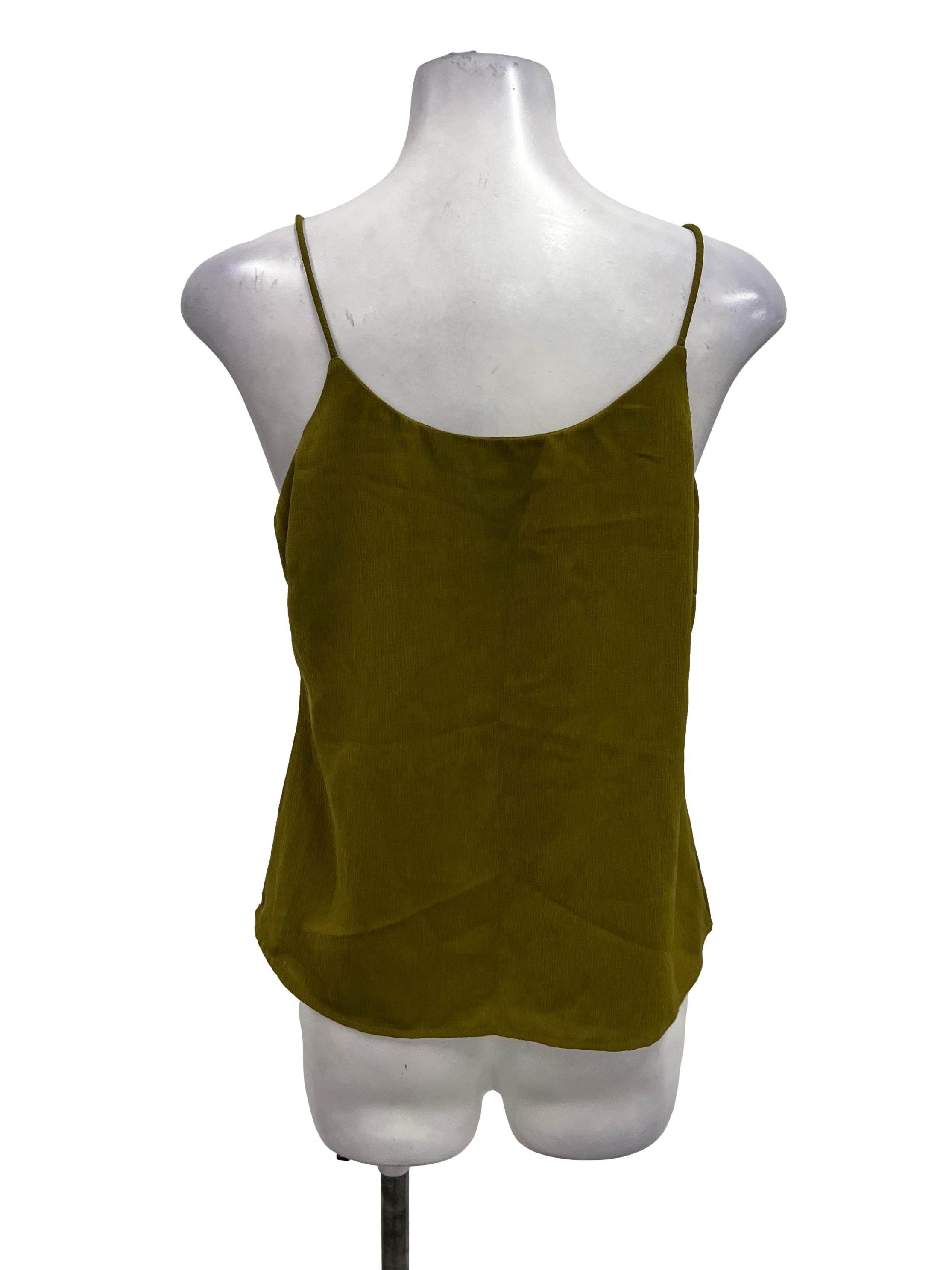 Olive Slip Cami