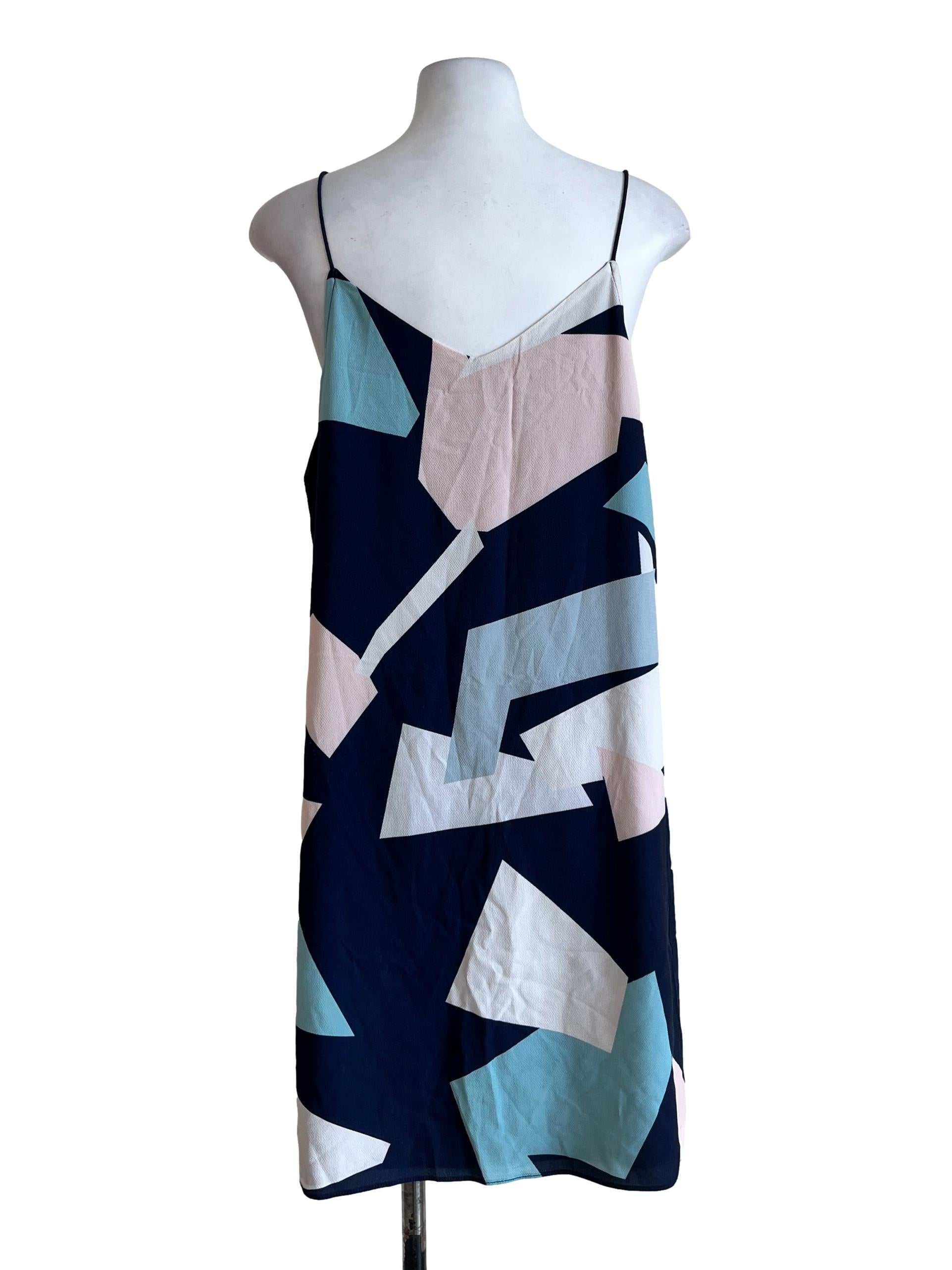 Dark Blue Sleeveless Dress TCL