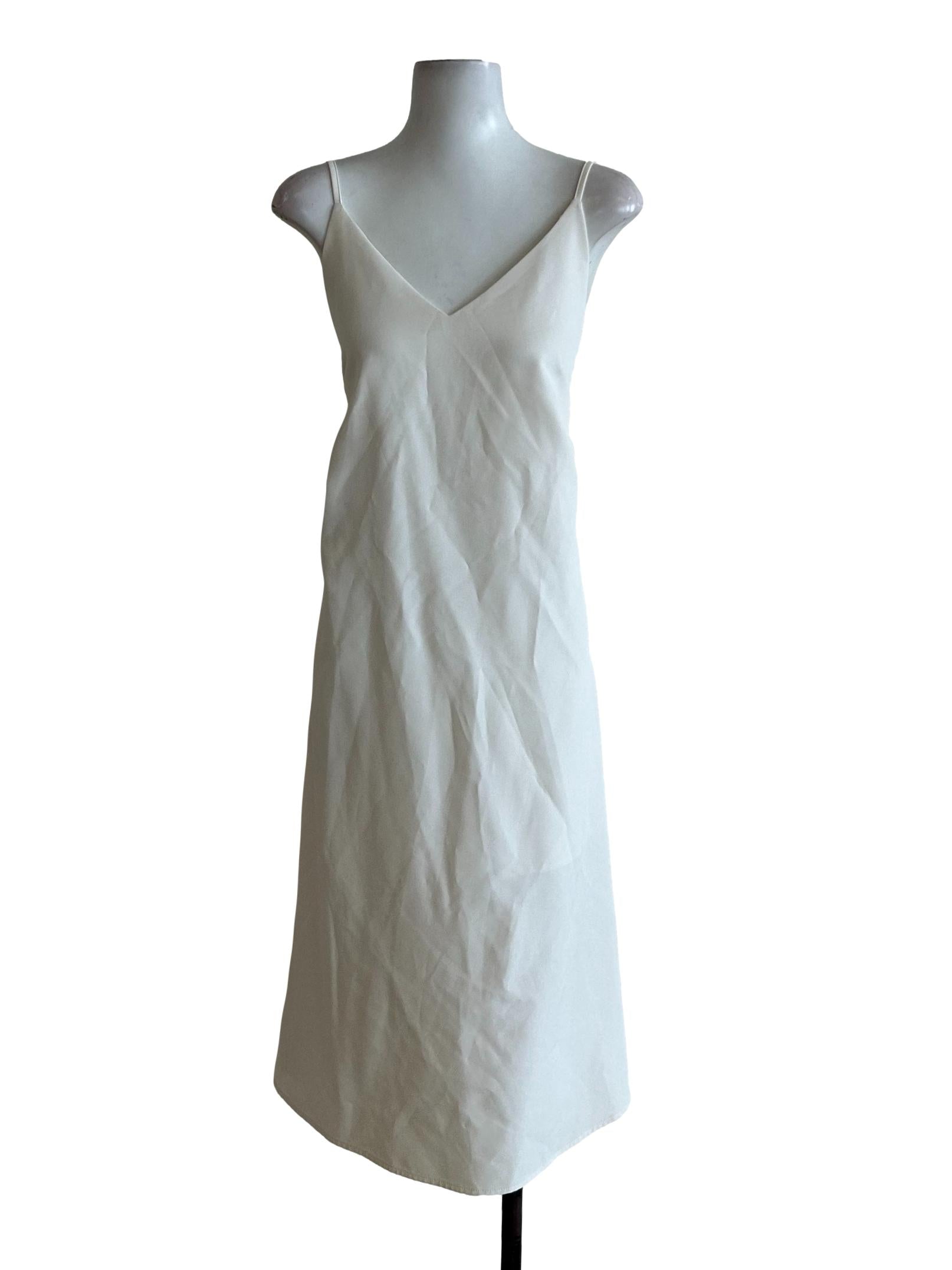 Ivory White Midi Dress