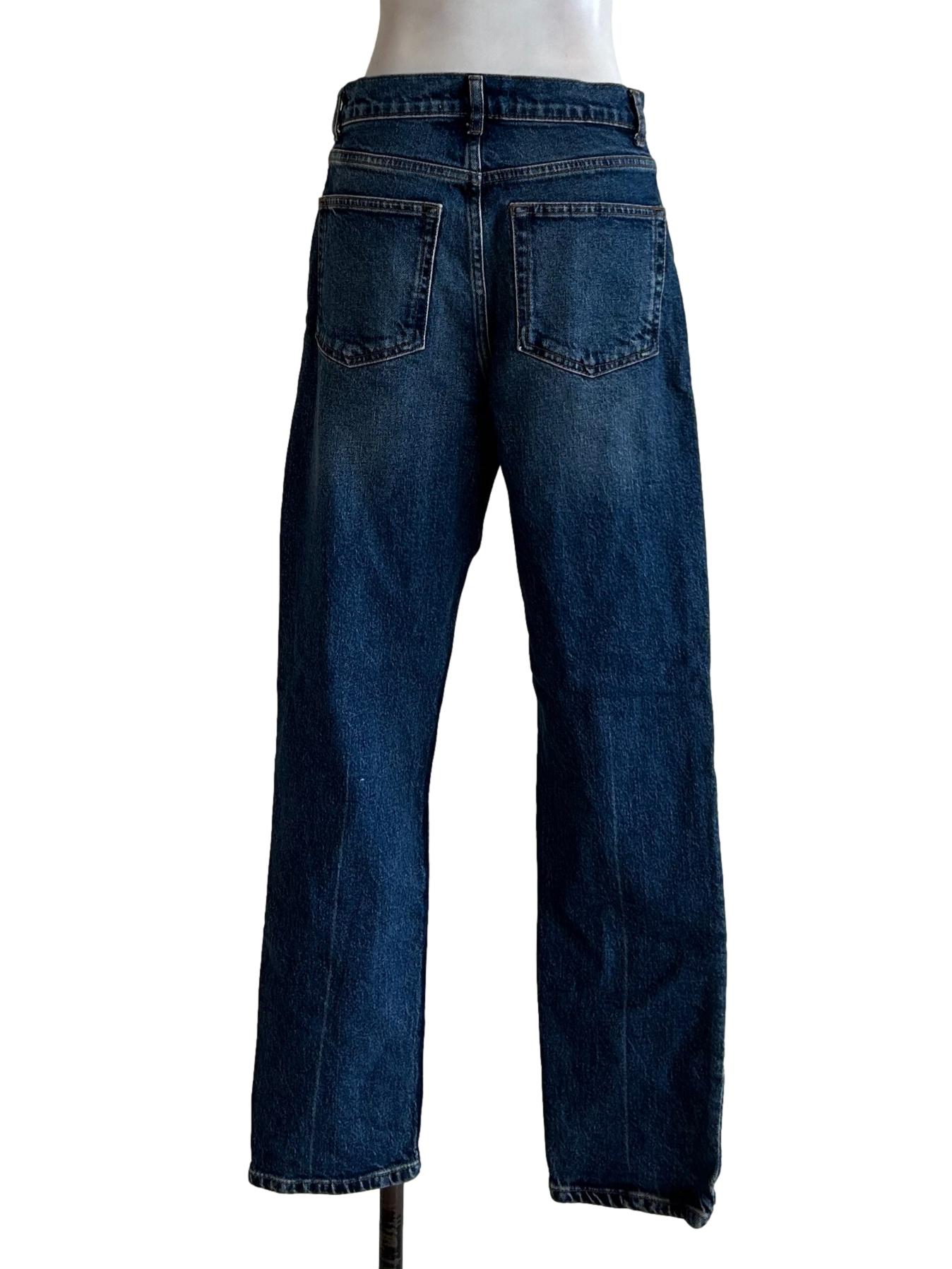 Medium Blue High Waist Jeans