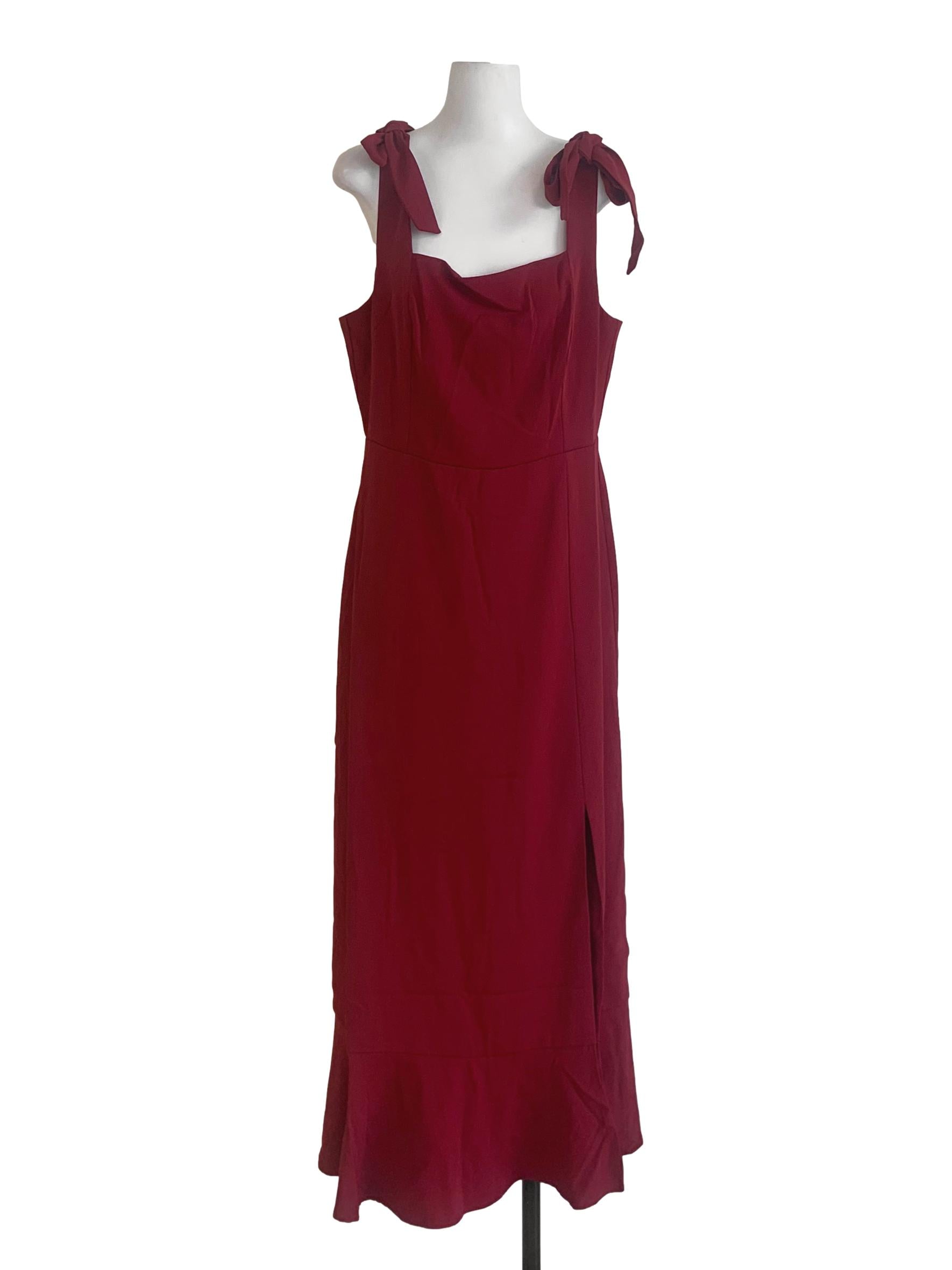 Ruby Red Sheath Dress