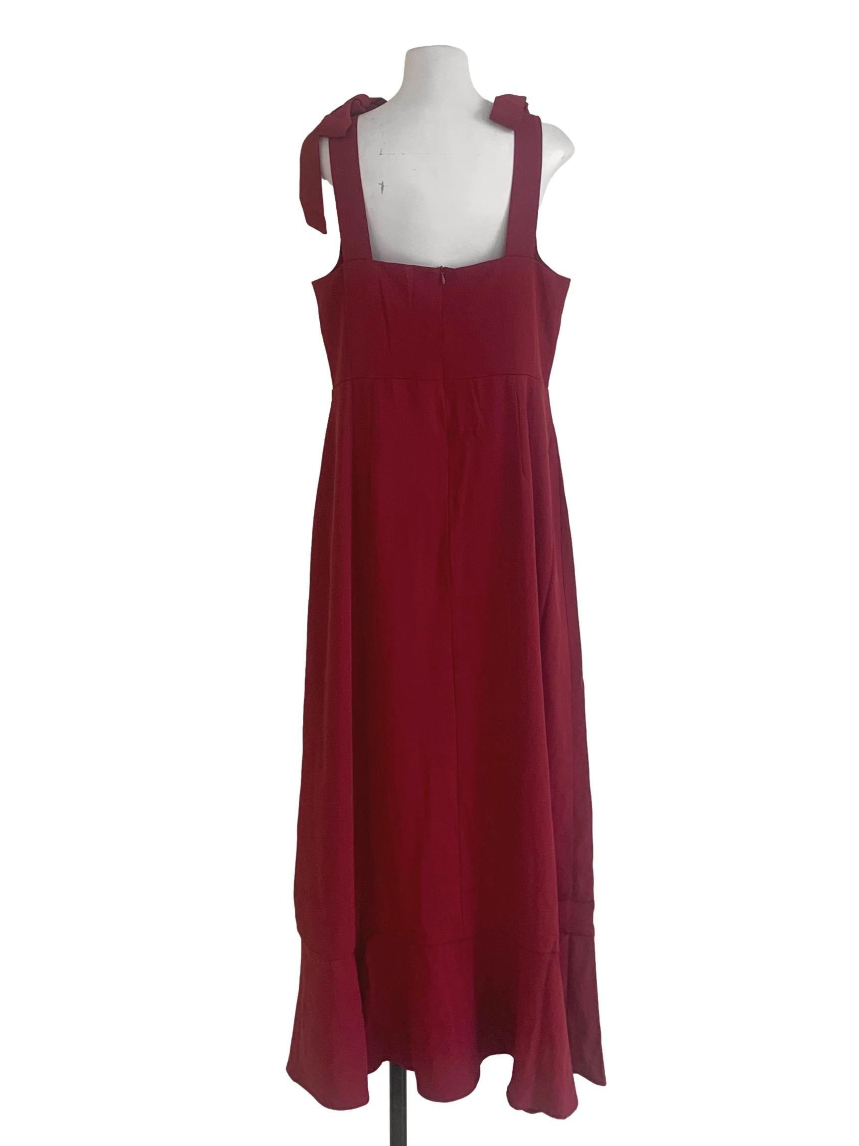 Ruby Red Sheath Dress