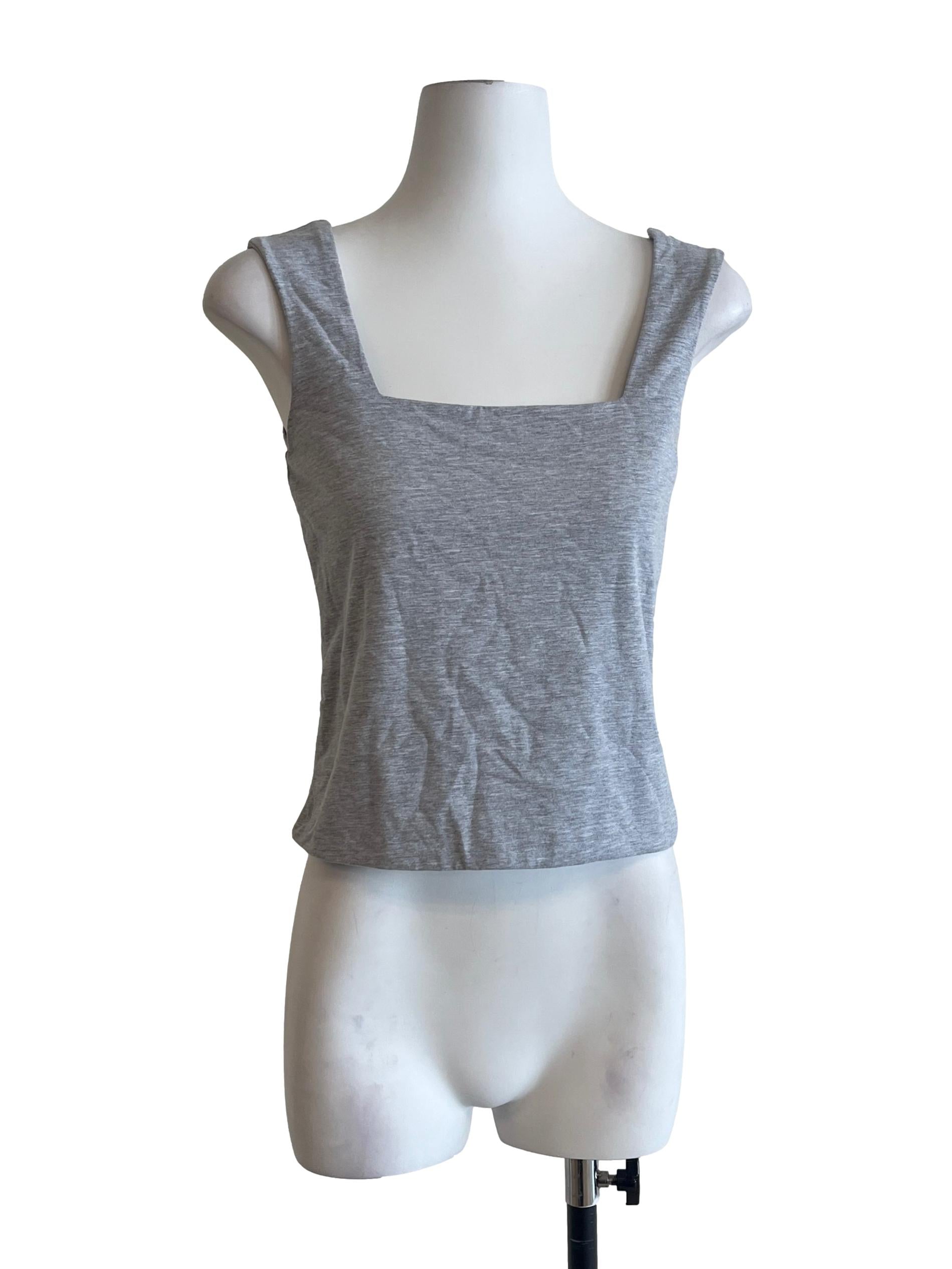 Coin Silver Square Tank Top